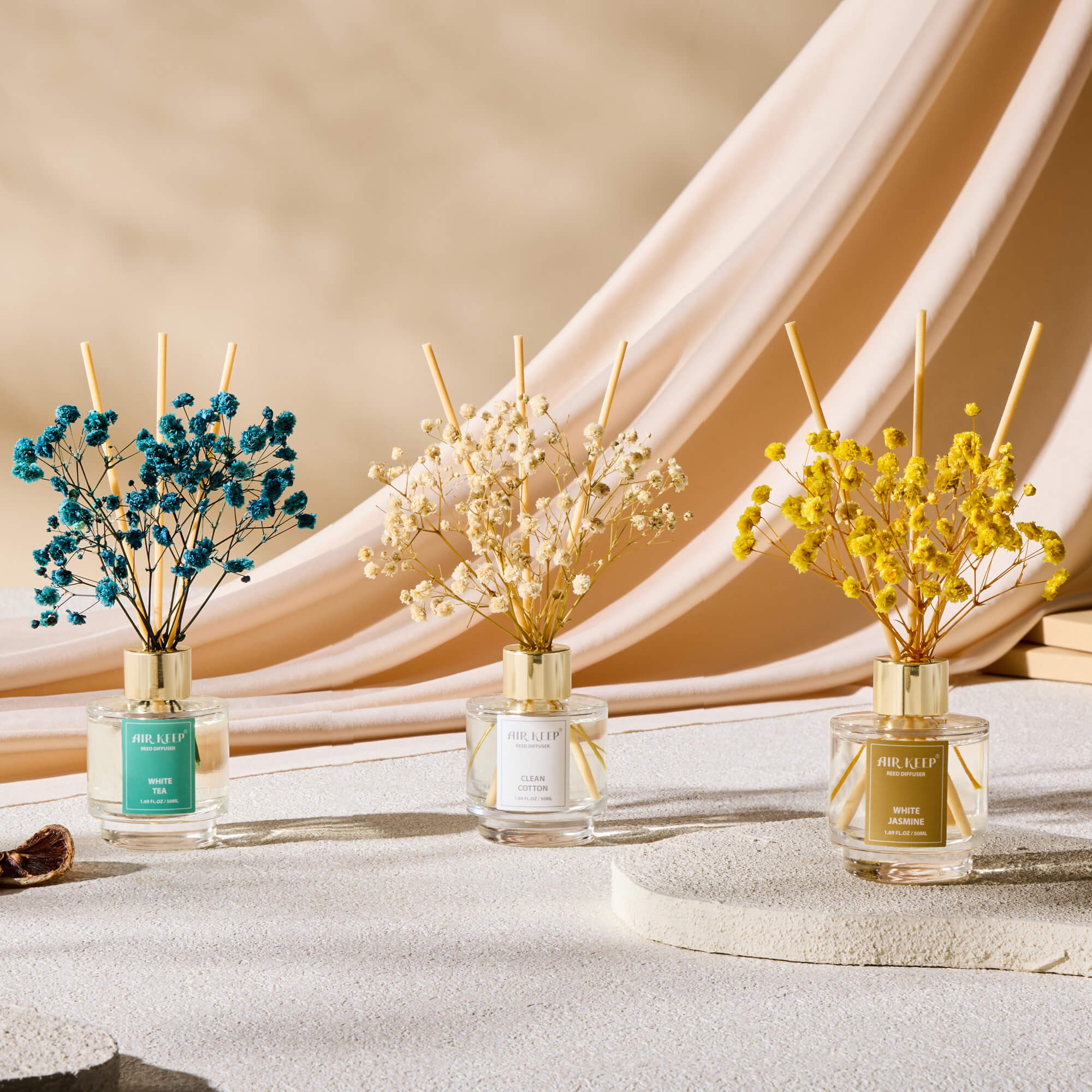 Airkeep Reed Diffuser Set of 3-CWW
