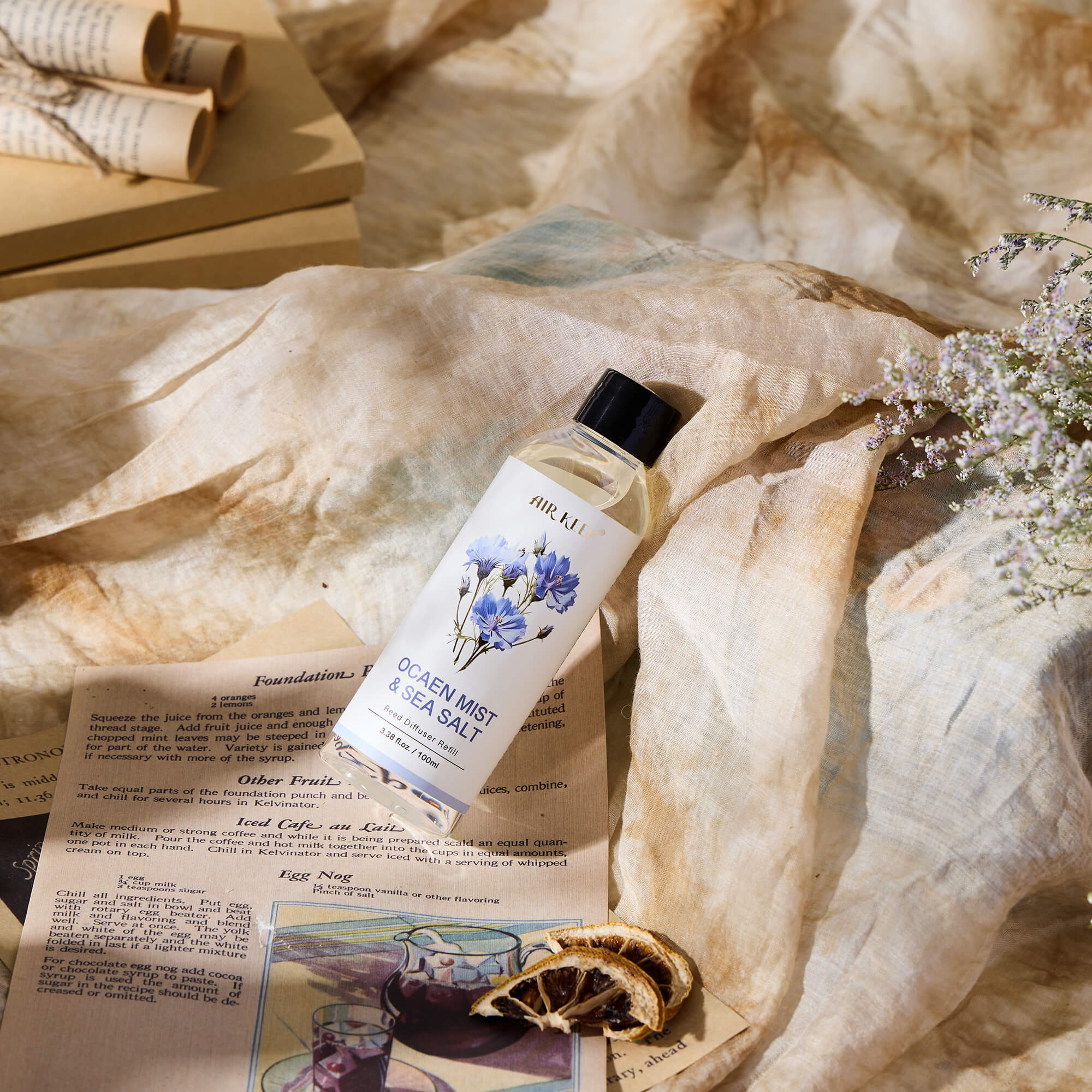 Airkeep Ocean Mist&Sea Salt Reed DiffuserO il Refill