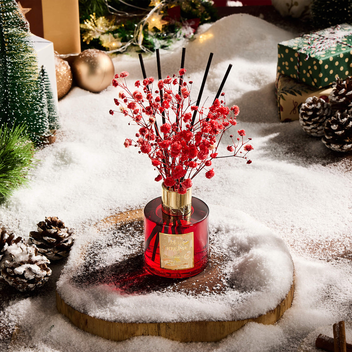 Airkeep Christmas Spice Christmas Floral 100ml Reed Diffuser