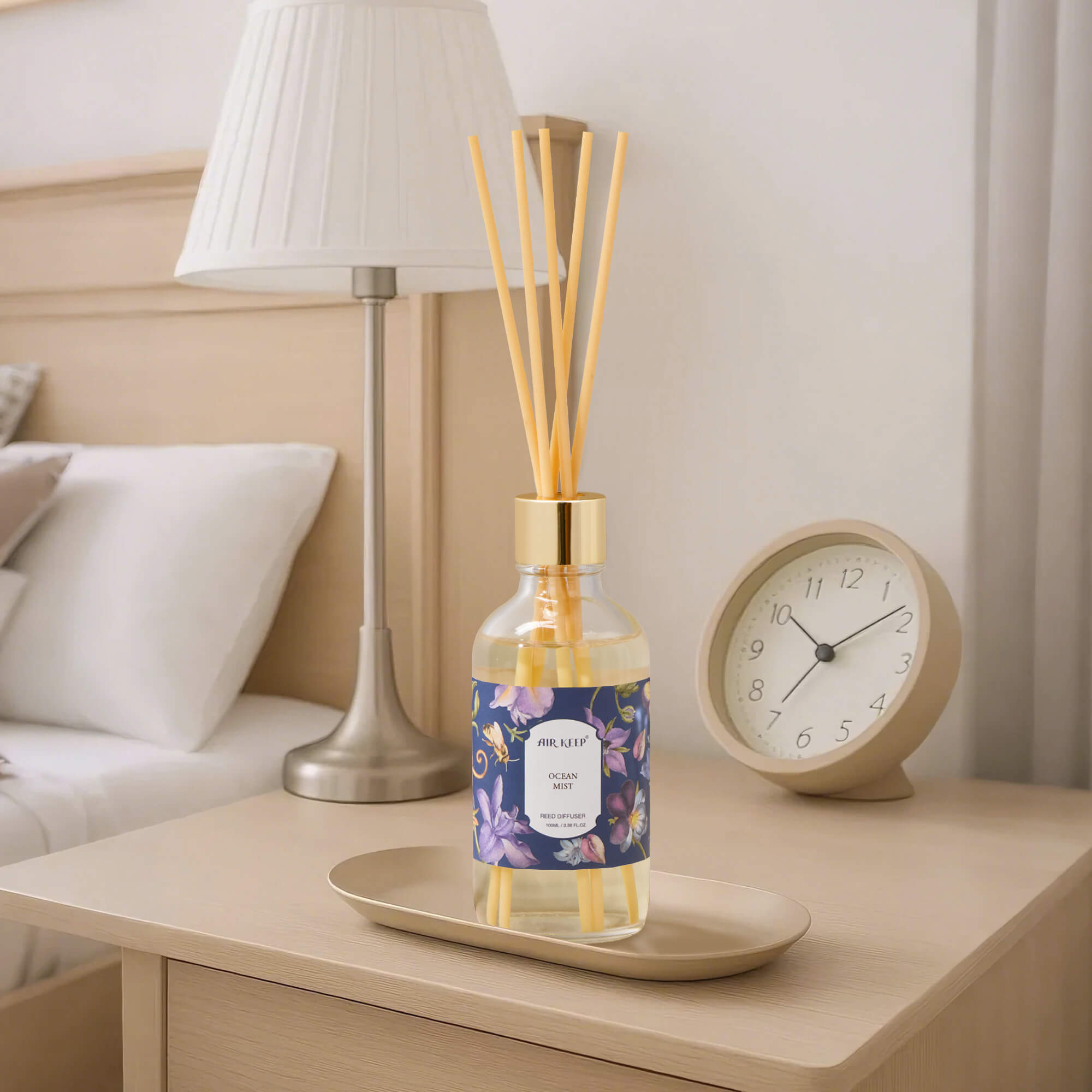 Airkeep Ocean Mist Reed Diffuser Oil Set