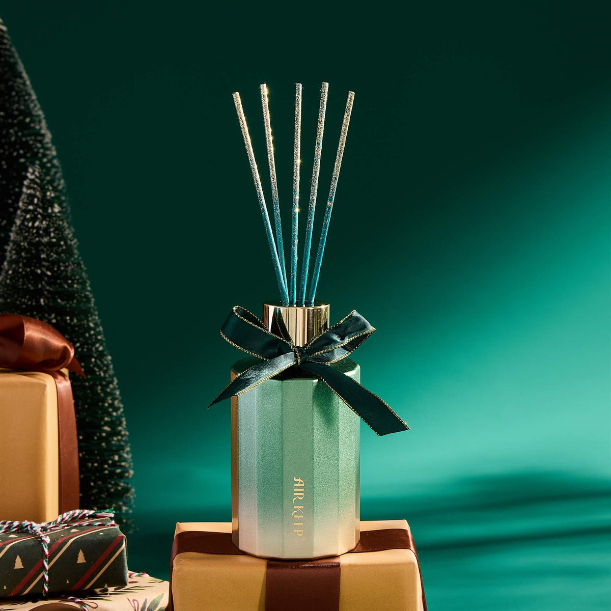 Airkeep Christmas Spice Christmas Faceted 210ml Reed Diffuser