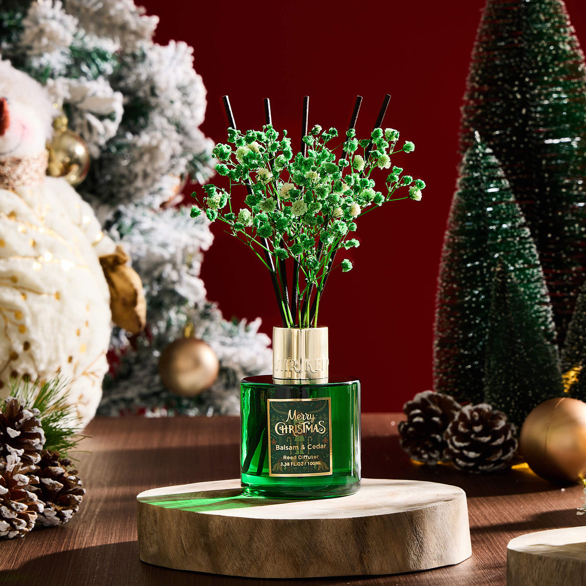 Airkeep Balsam&Cedar Christmas Floral 100ml Reed Diffuser