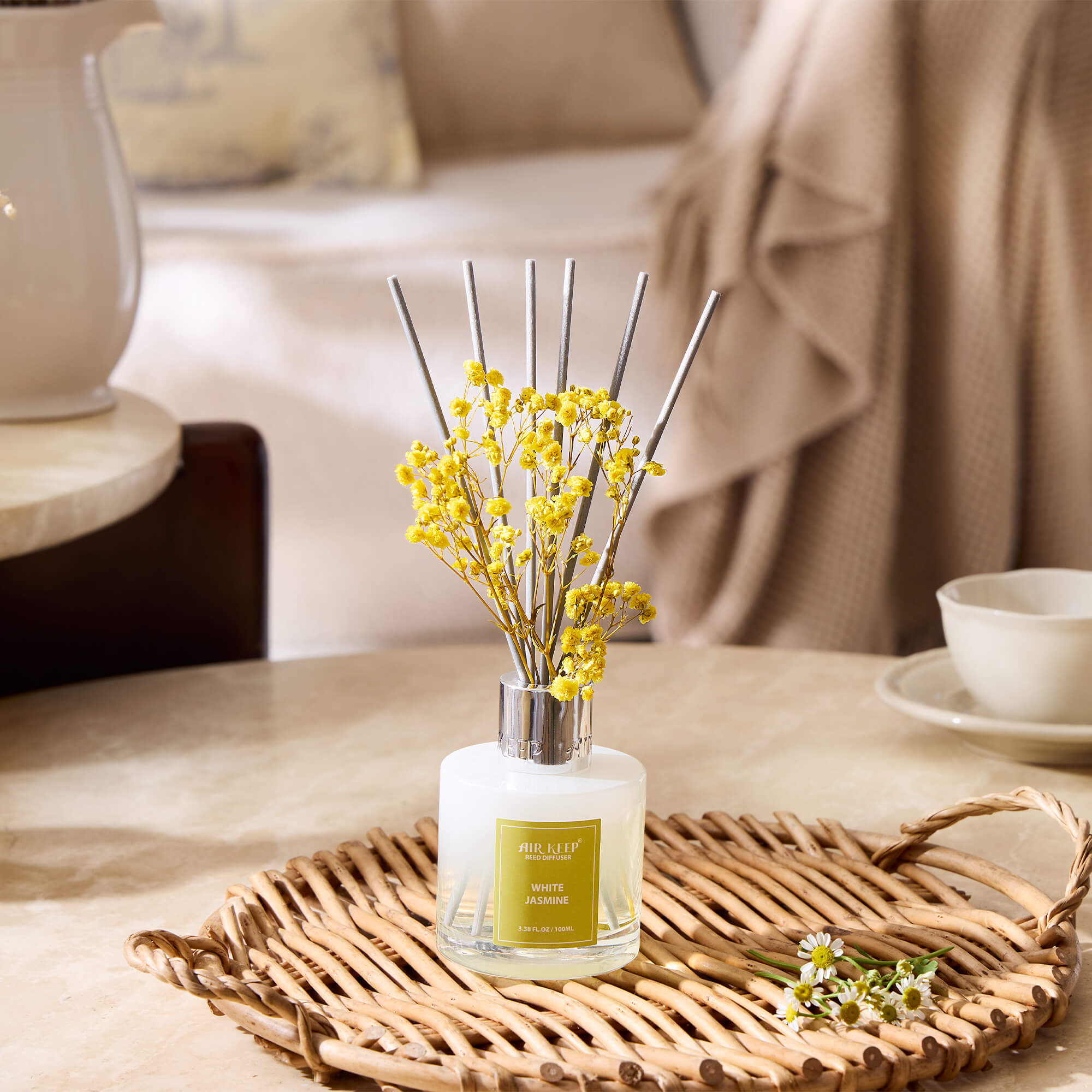 Airkeep White Jasmine Reed Diffuser