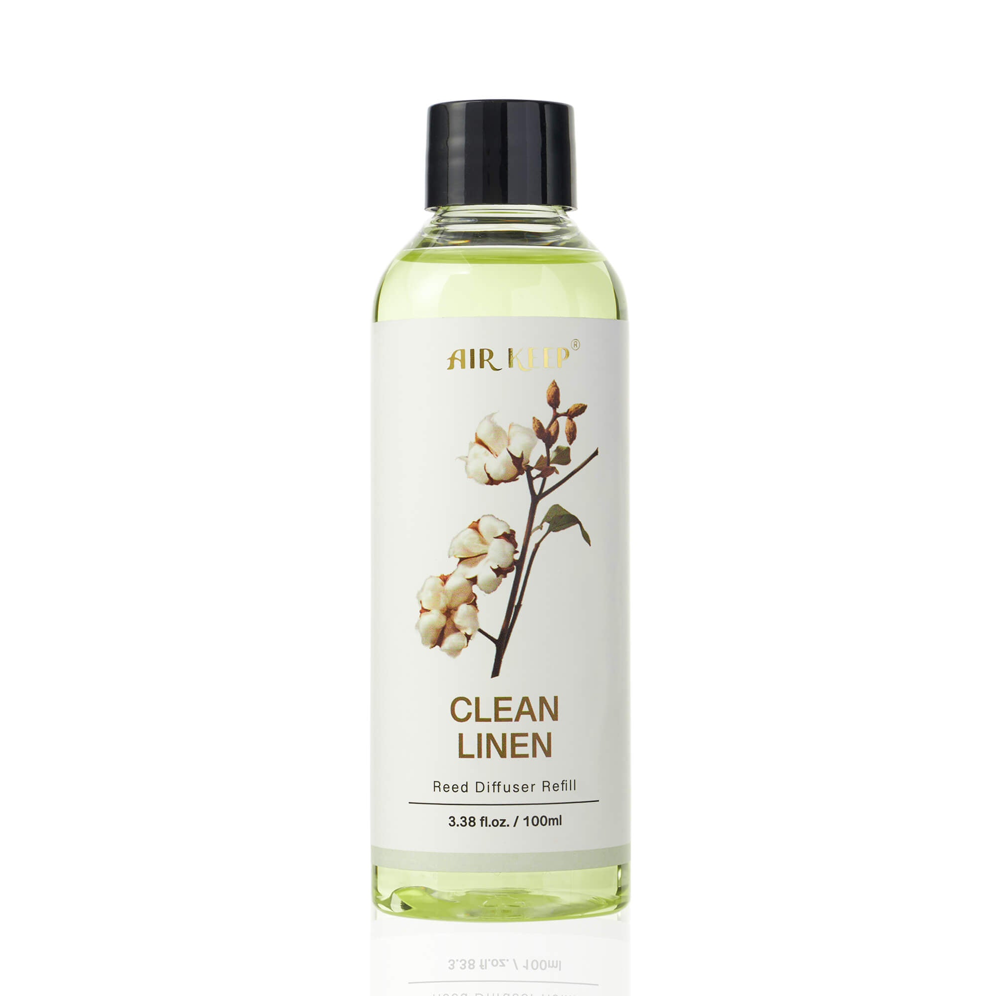 Airkeep Clean Linen Reed Diffuser Oil Refill