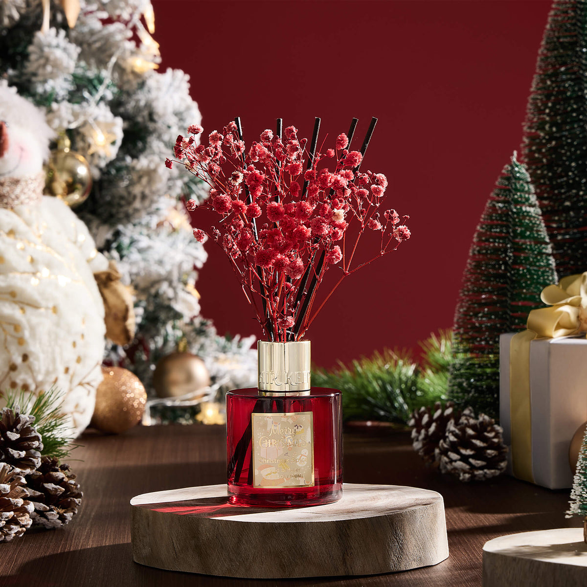 Airkeep Christmas Spice Christmas Floral 100ml Reed Diffuser