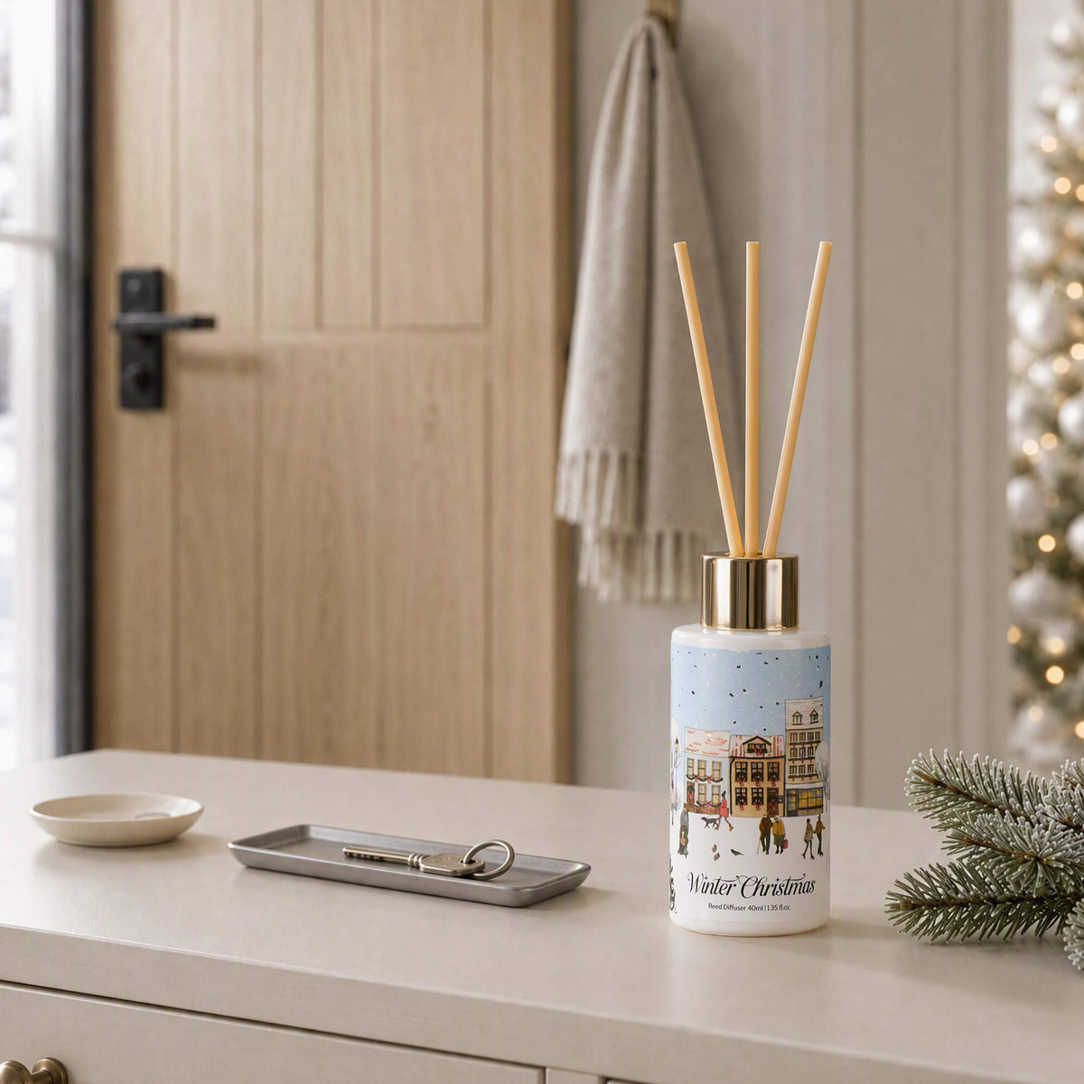 Airkeep Winter Christmas / Balsam Cedar / Balsam Fir Gift Set 3 x 40ml Reed Diffuser