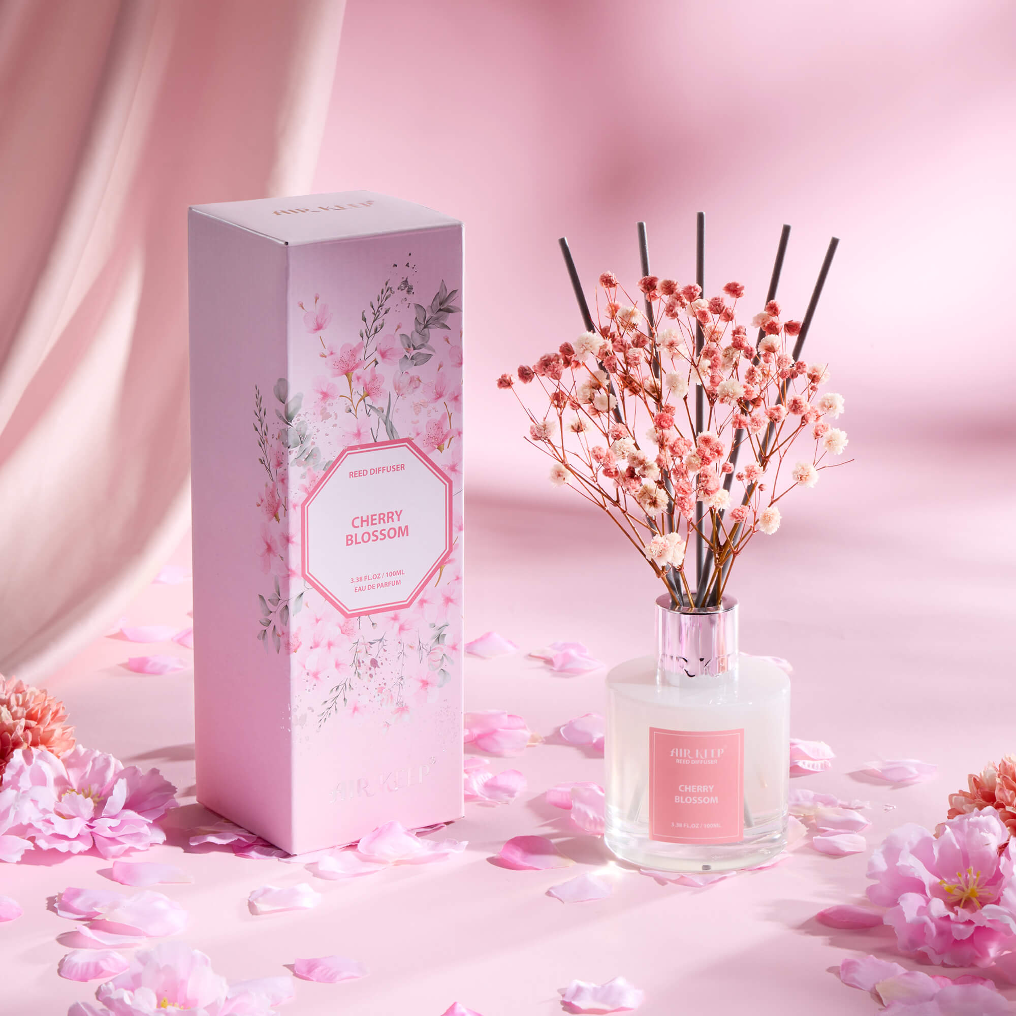Airkeep Cherry Blossom Reed Diffuser