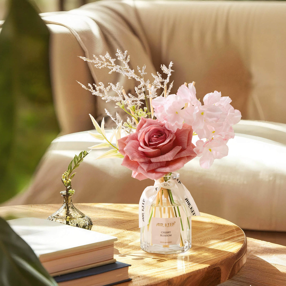Airkeep Cherry Blossom Floral 120ml Reed Diffuser