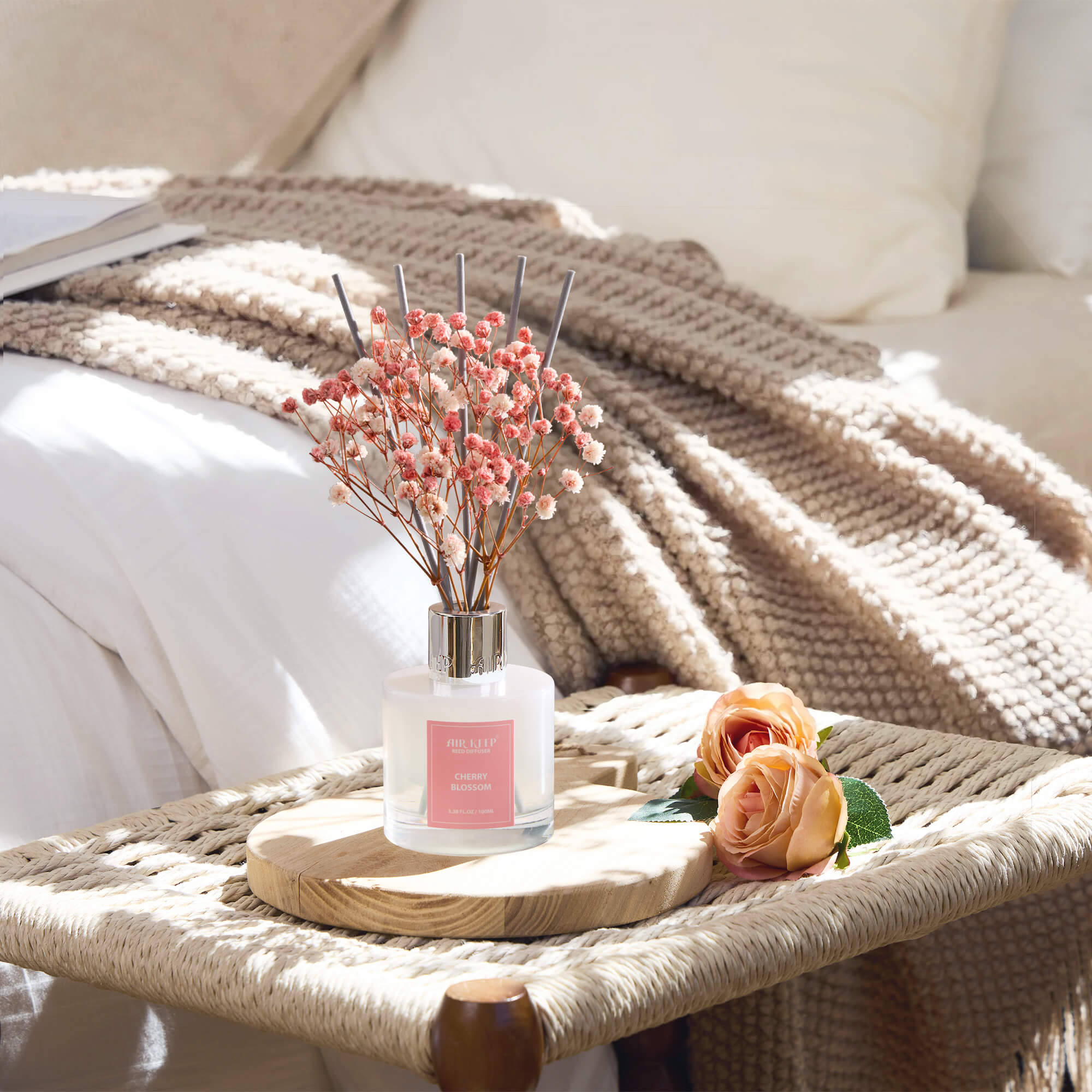 Airkeep Cherry Blossom Reed Diffuser