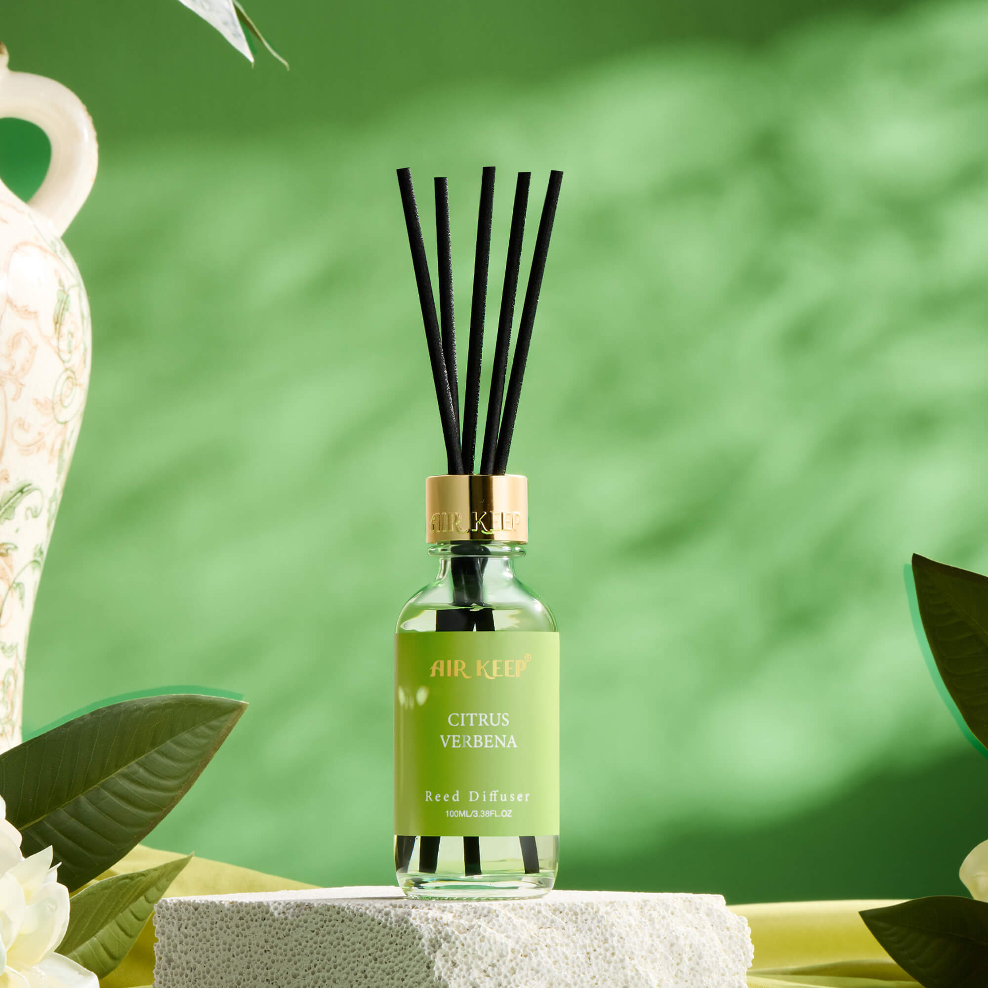 Airkeep Cirtus Verbena Reed Diffuser Set