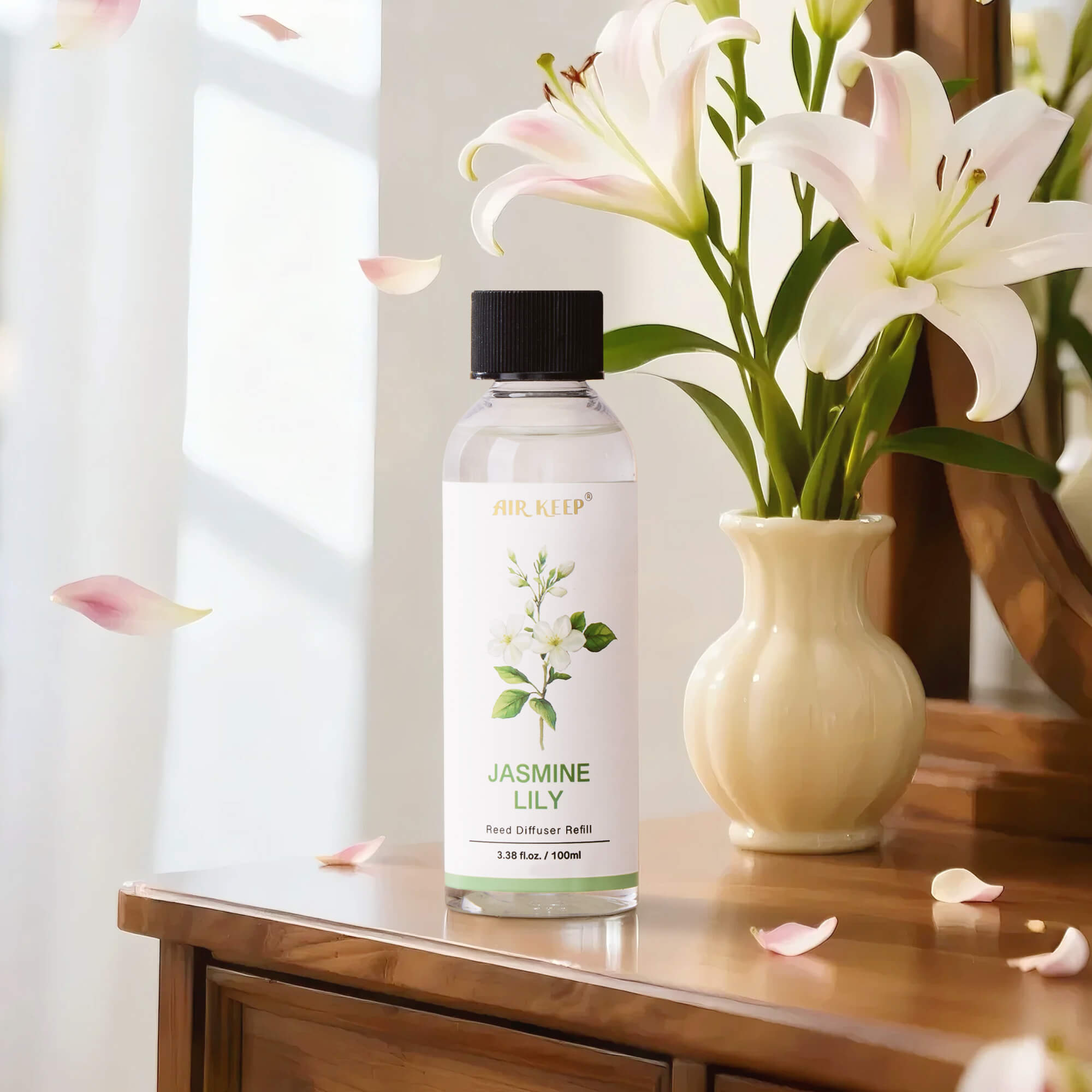 Airkeep Jasmine Lily Reed Diffuser Oil Refill
