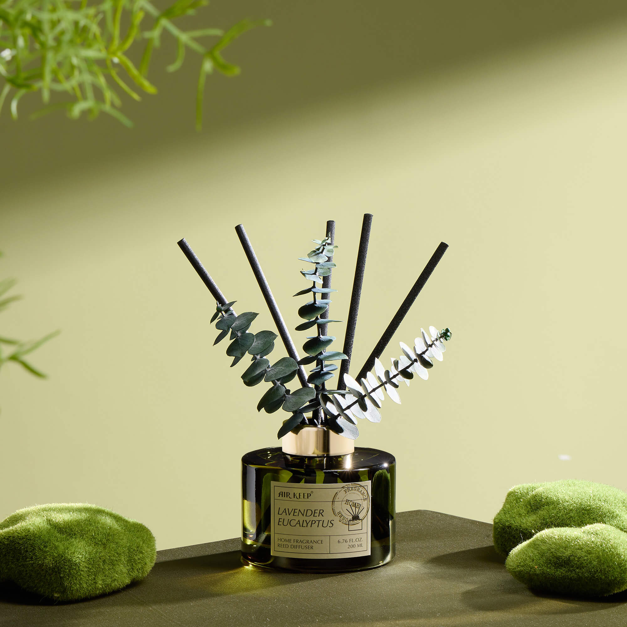 Airkeep Lavender Eucalyptus Reed Diffuser Set