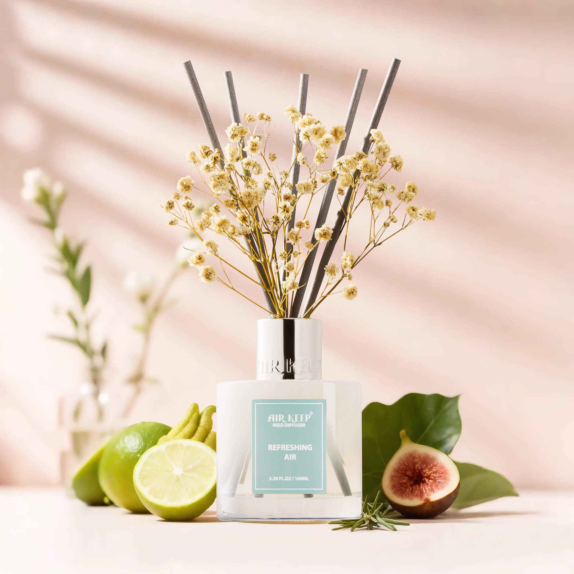 Airkeep Refreshing Air Reed Diffuser Set