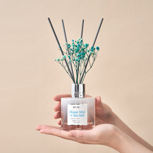 Airkeep Ocean Mist & Sea Salt Reed Diffuser Set 3.38 fl oz