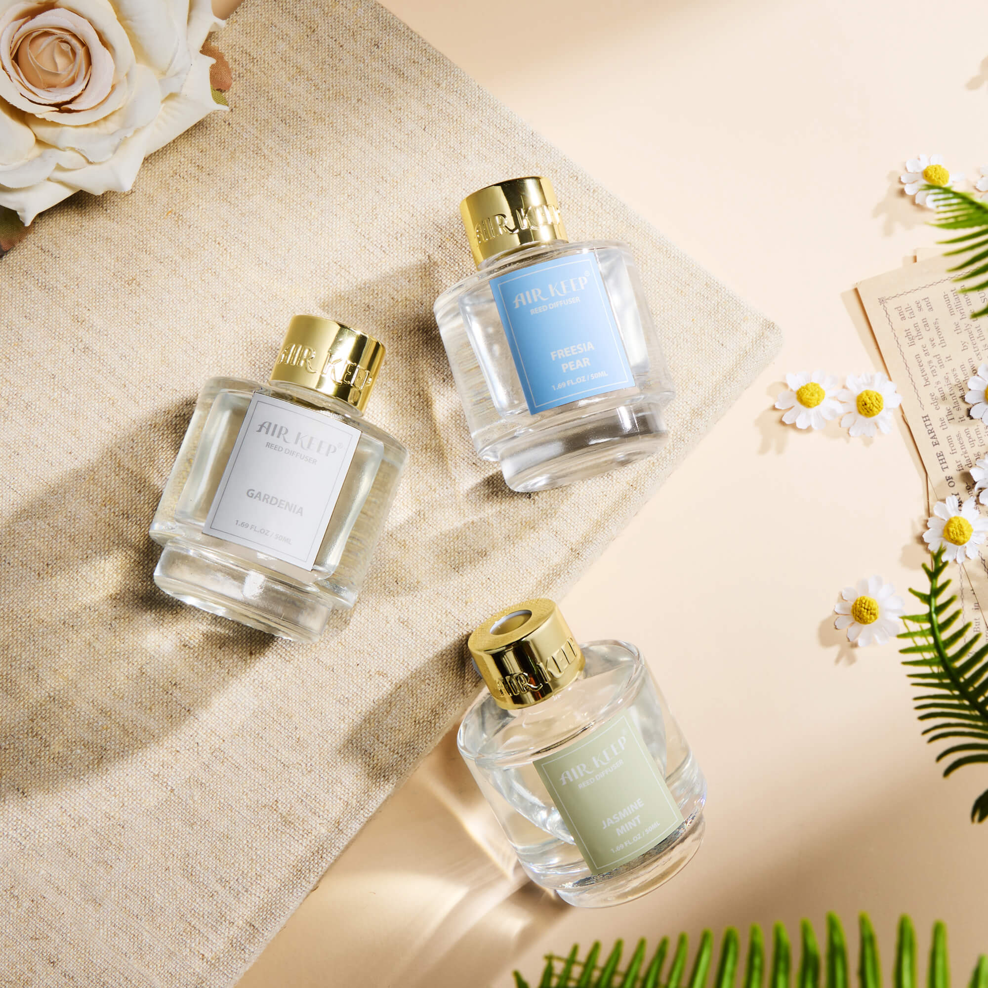 Airkeep Reed Diffuser Set of 3-JGF