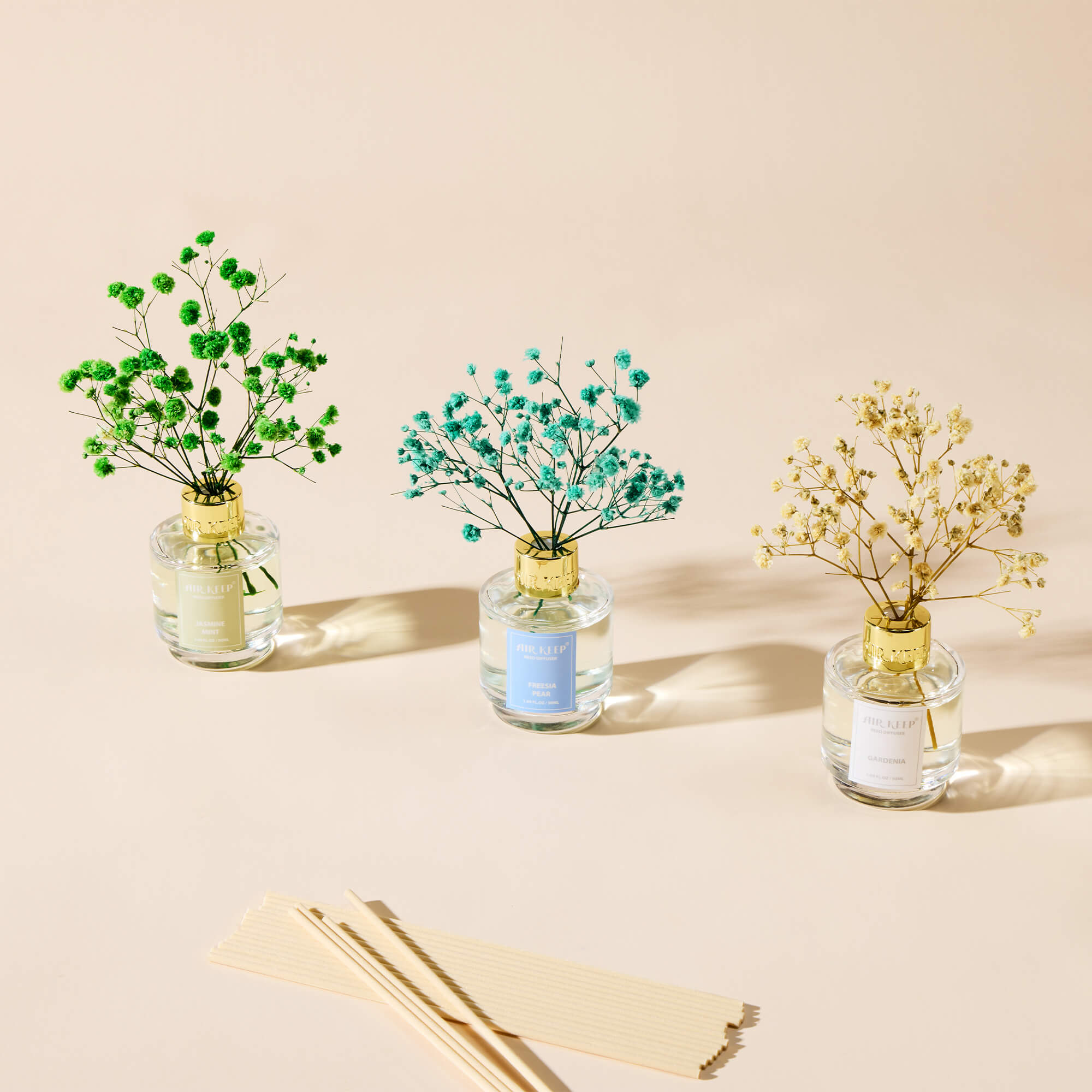 Airkeep Reed Diffuser Set of 3-JGF