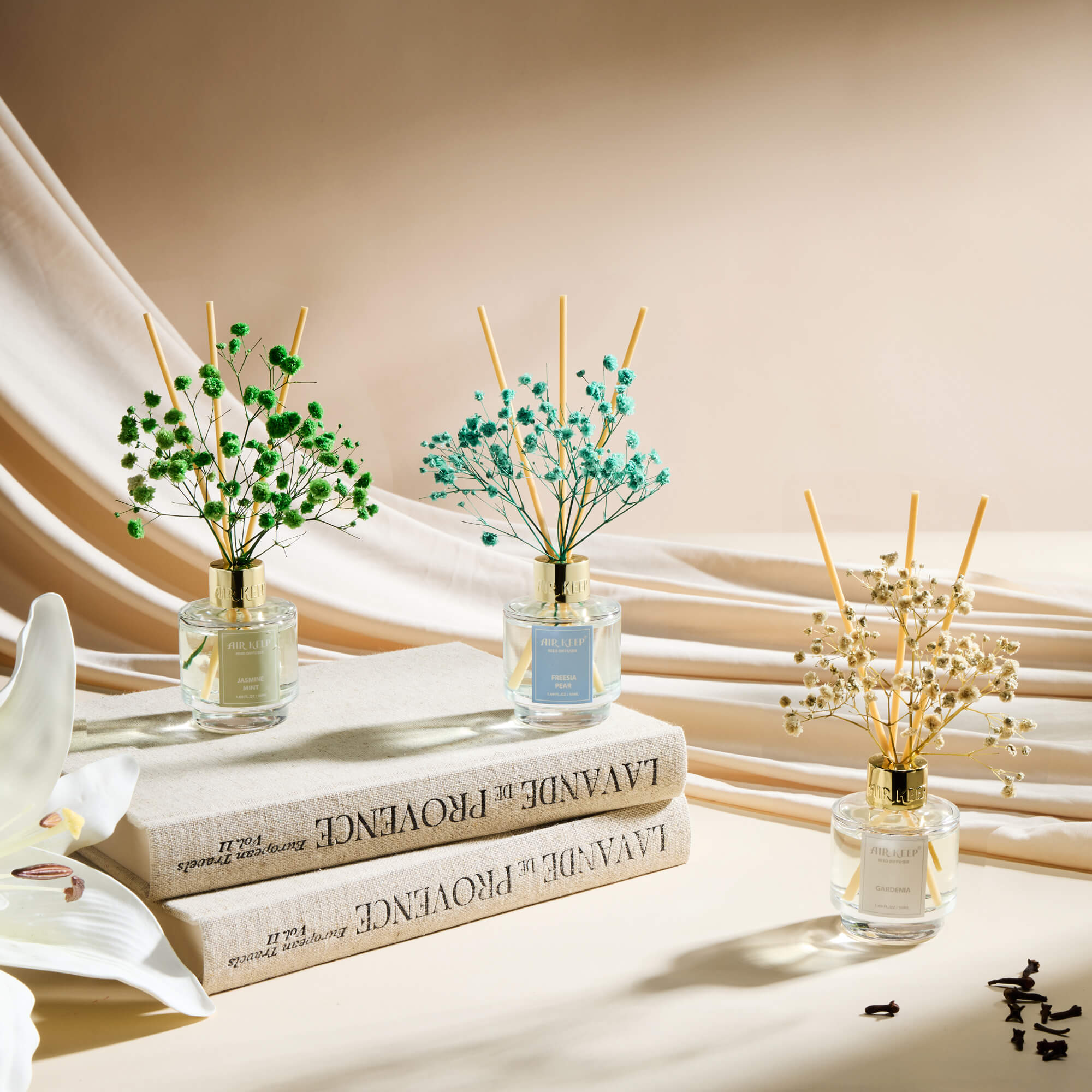 Airkeep Reed Diffuser Set of 3-JGF