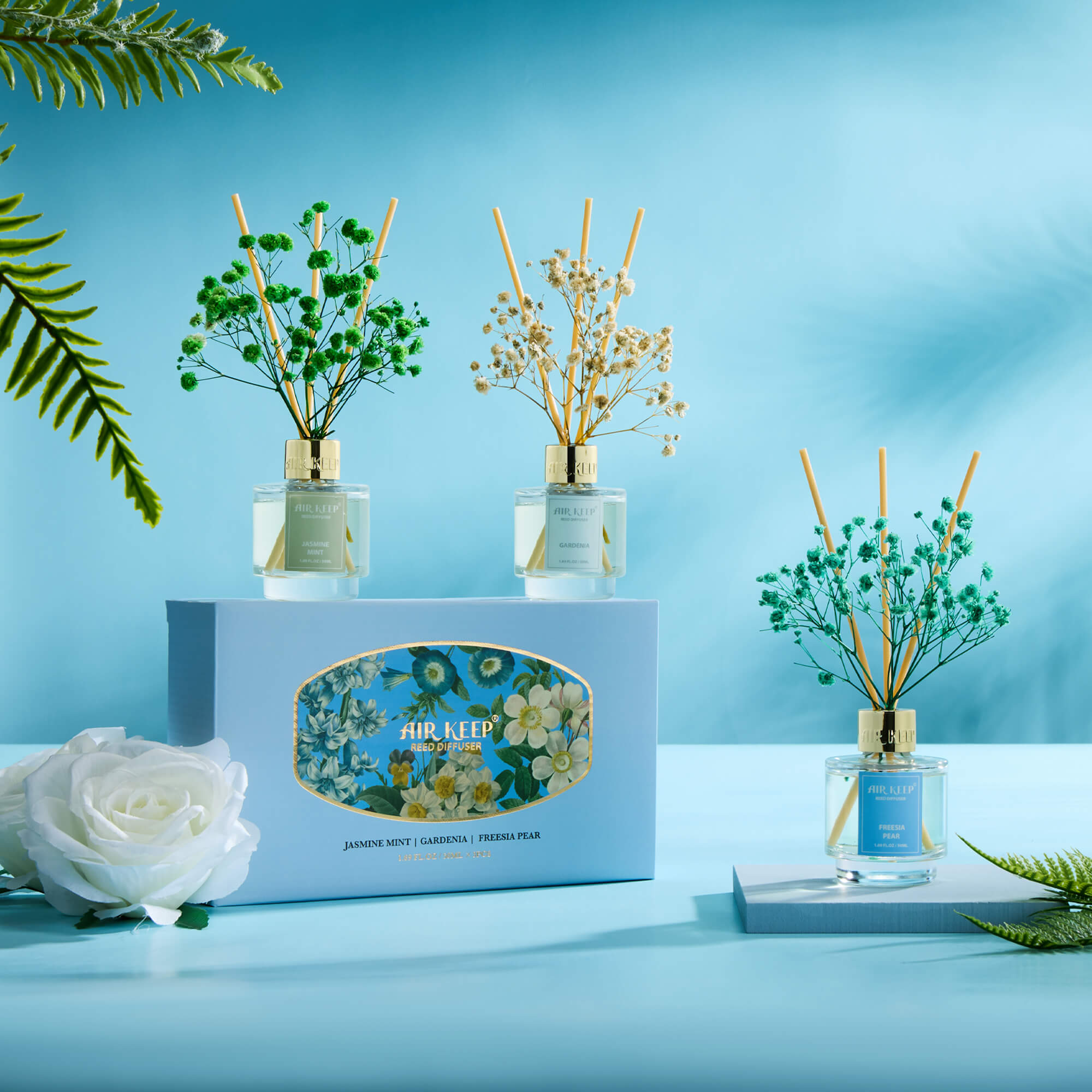 Airkeep Reed Diffuser Set of 3-JGF