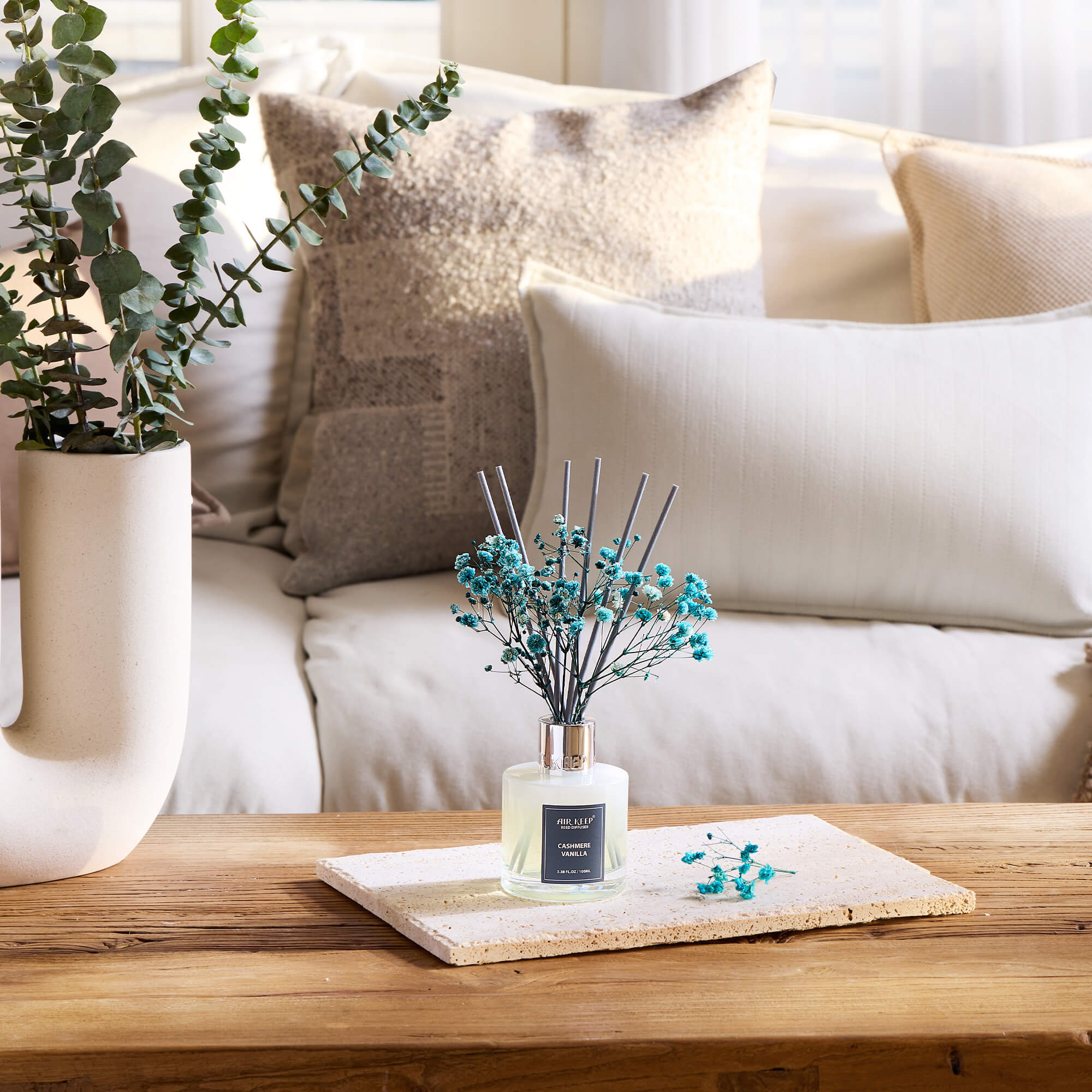 Airkeep Cashmere Vanilla Reed Diffuser