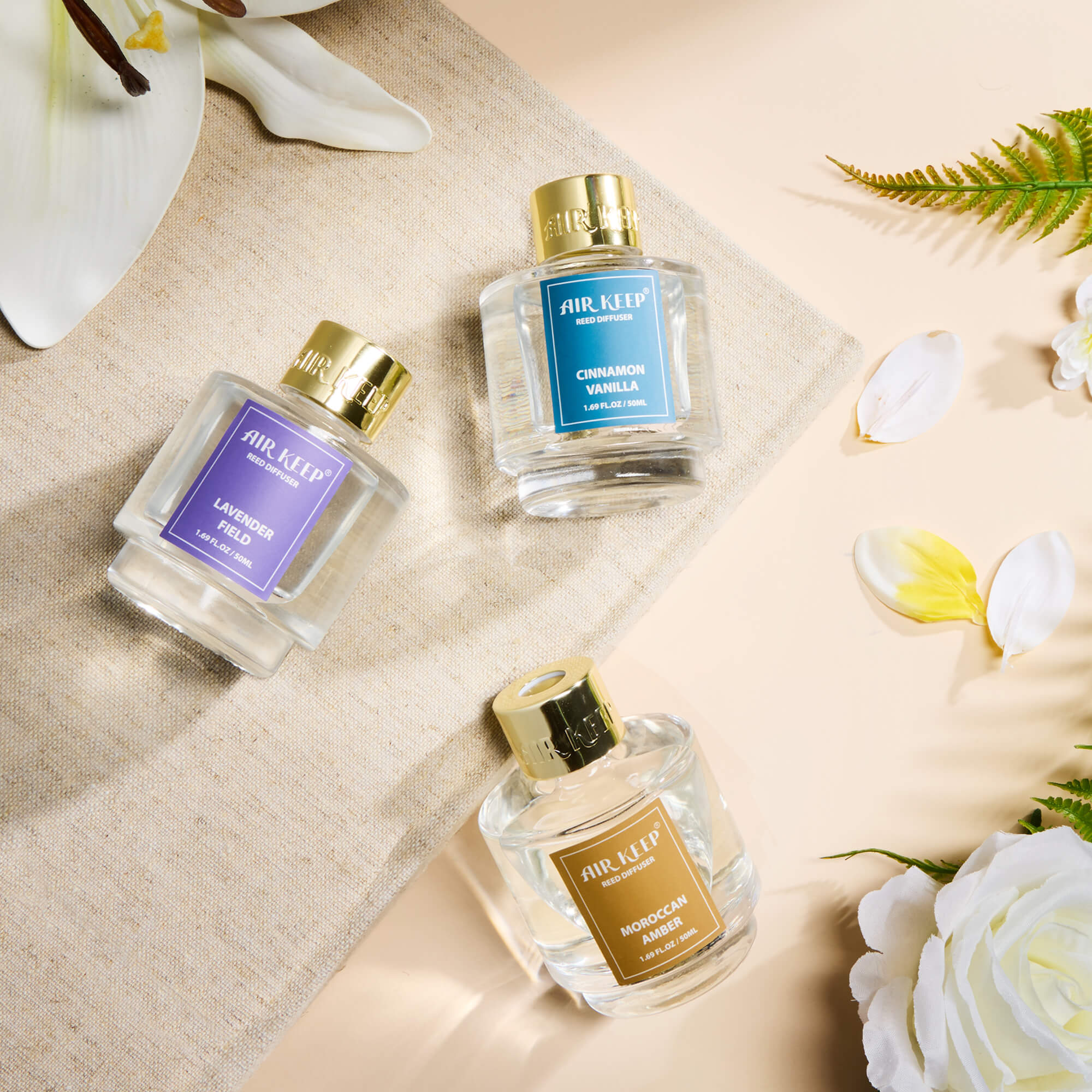 Airkeep Reed Diffuser Set of 3-CLM