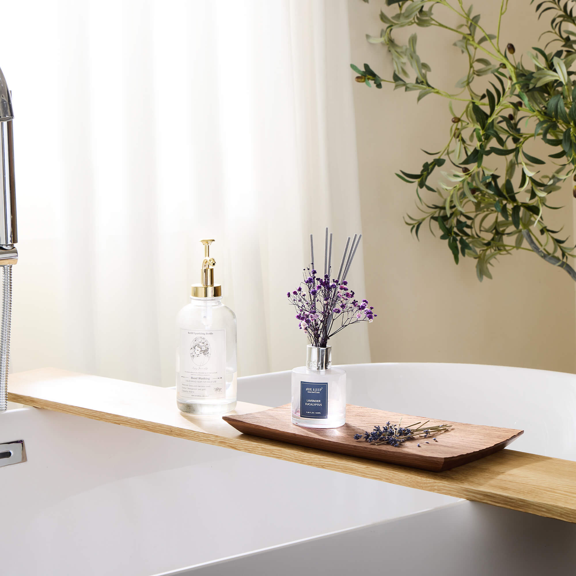 Airkeep Lavender Eucalyptus Reed Diffuser