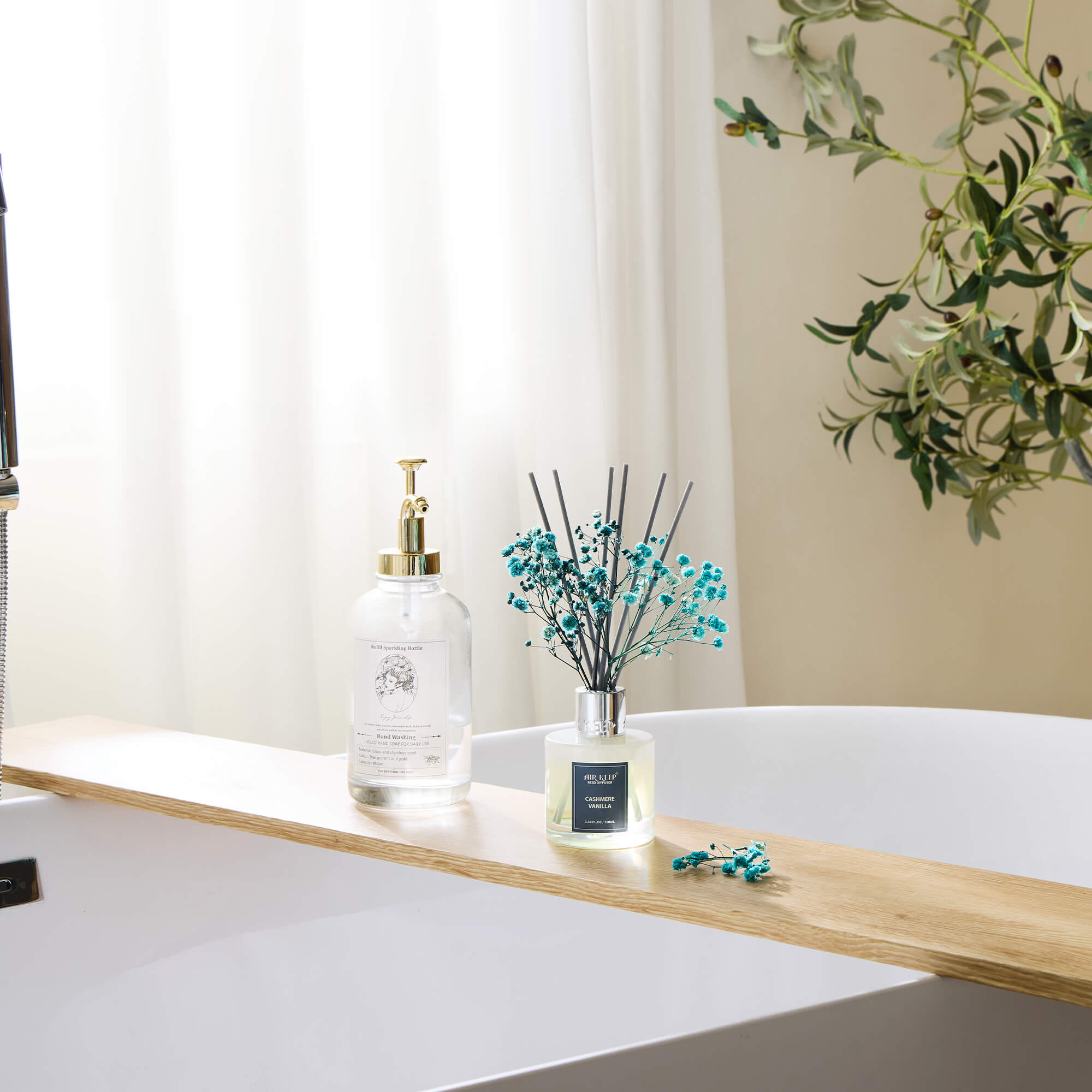 Airkeep Cashmere Vanilla Reed Diffuser
