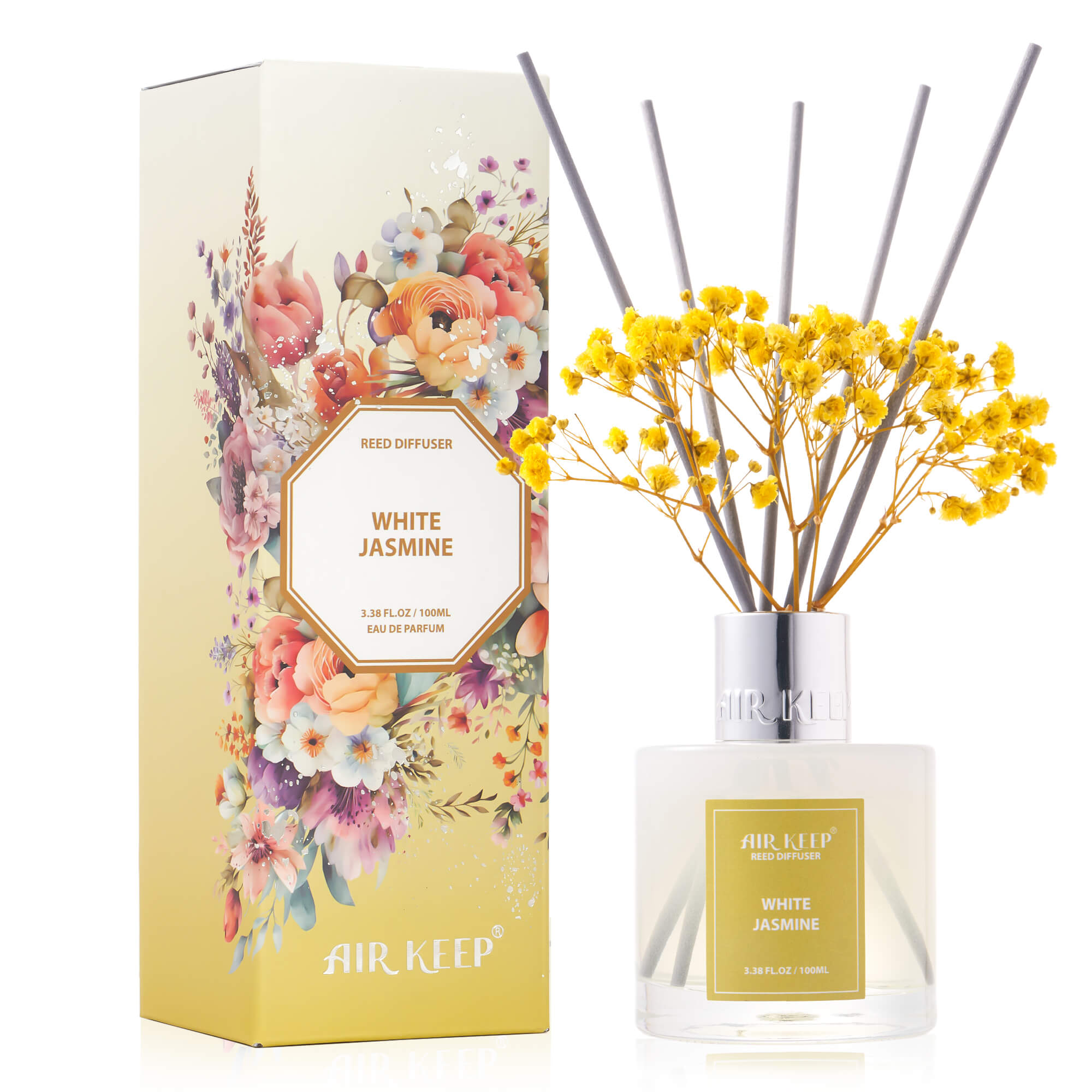Airkeep White Jasmine Reed Diffuser