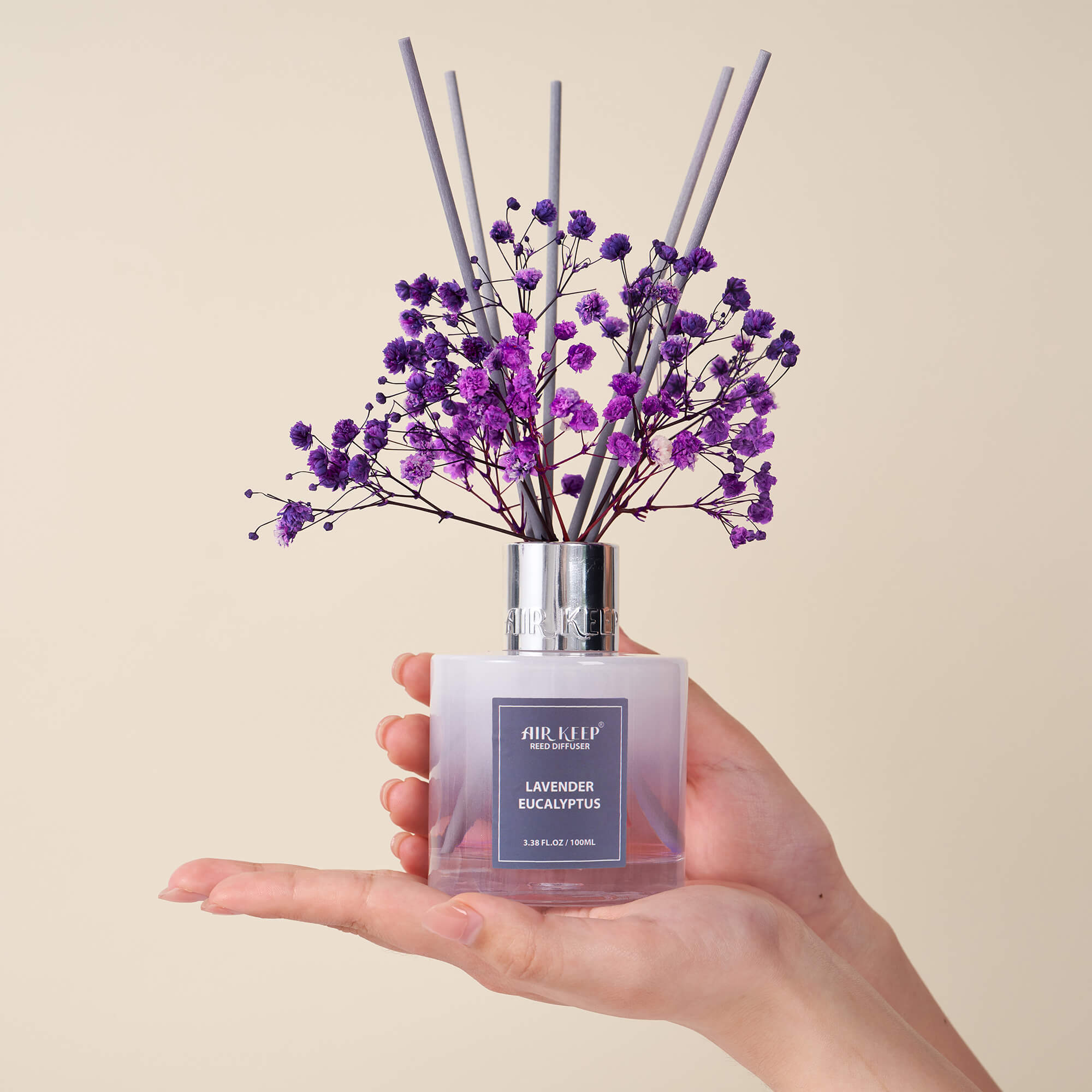 Airkeep Lavender Eucalyptus Reed Diffuser