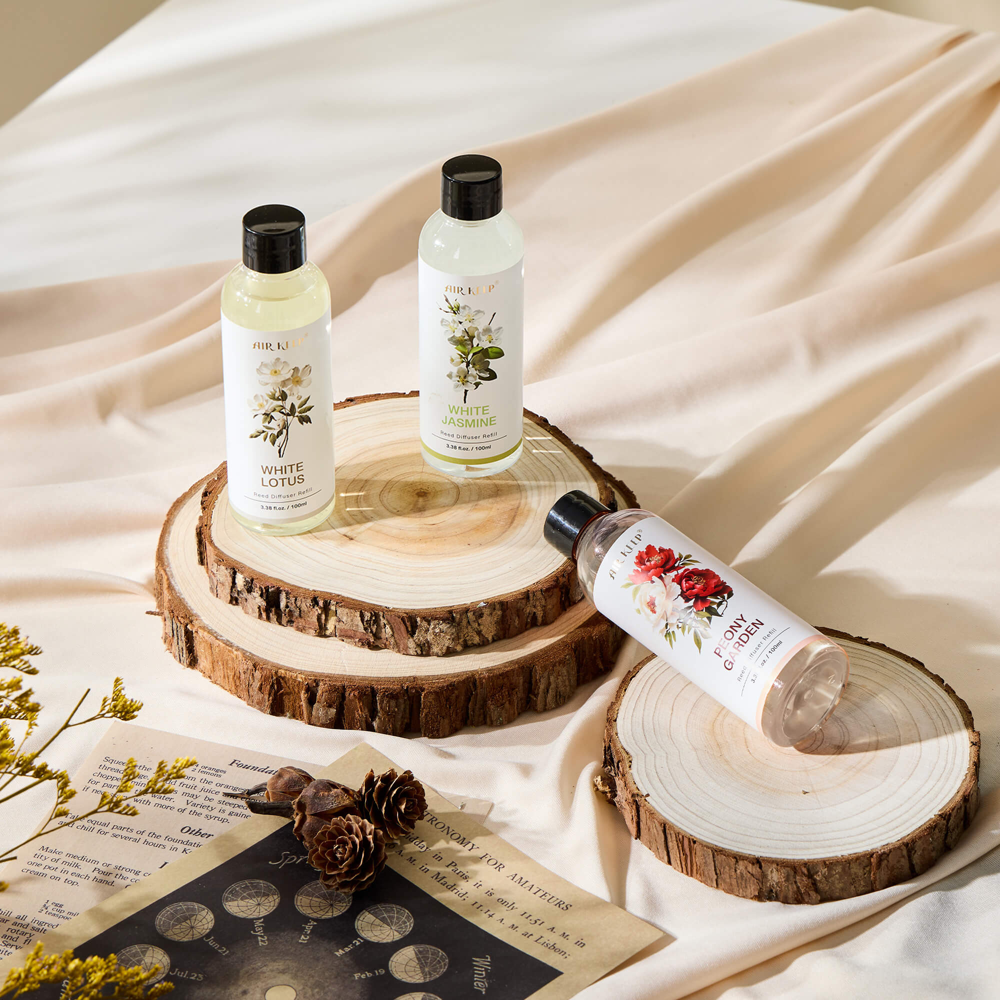 Airkeep White Jasmine Reed Diffuser Oil Refill