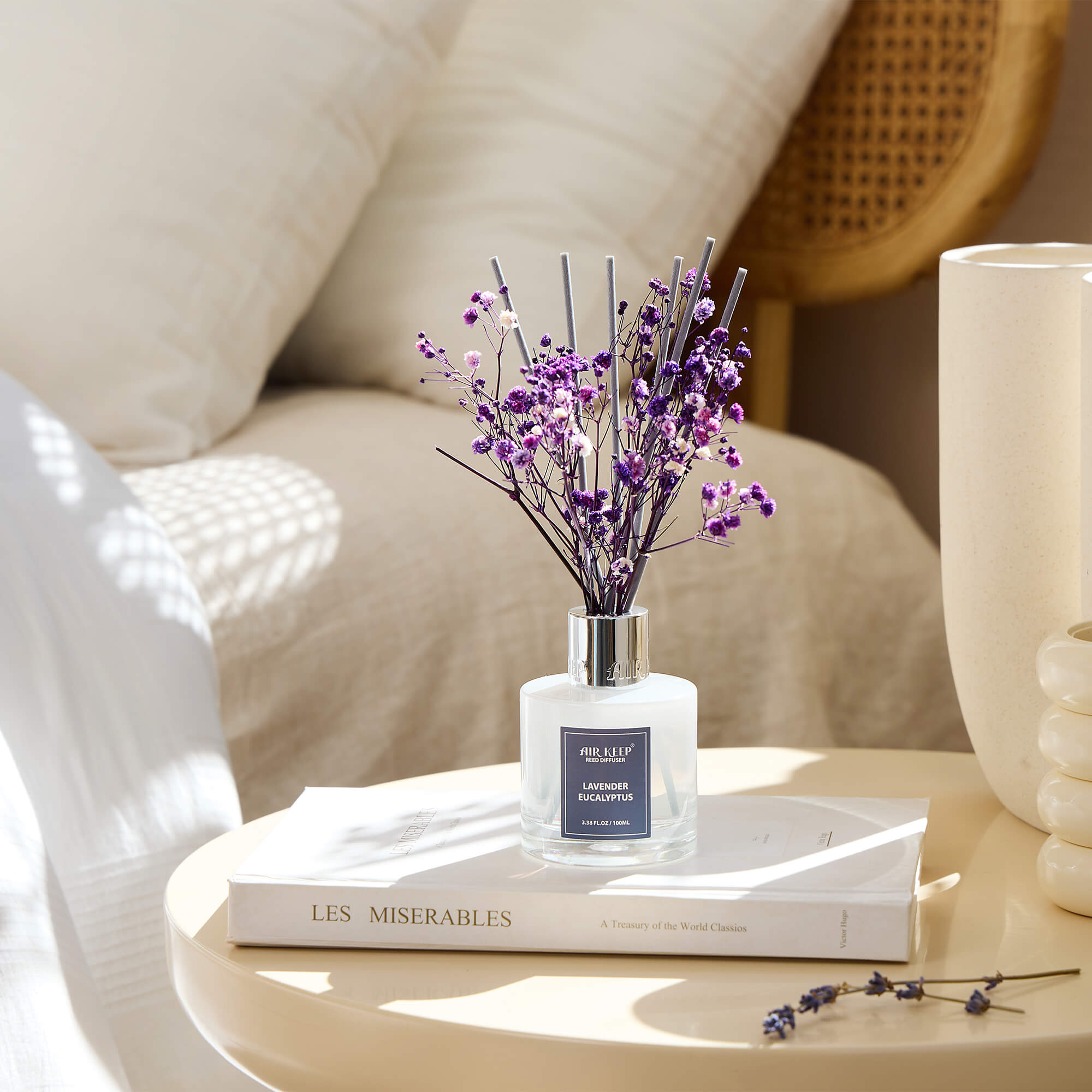 Airkeep Lavender Eucalyptus Reed Diffuser