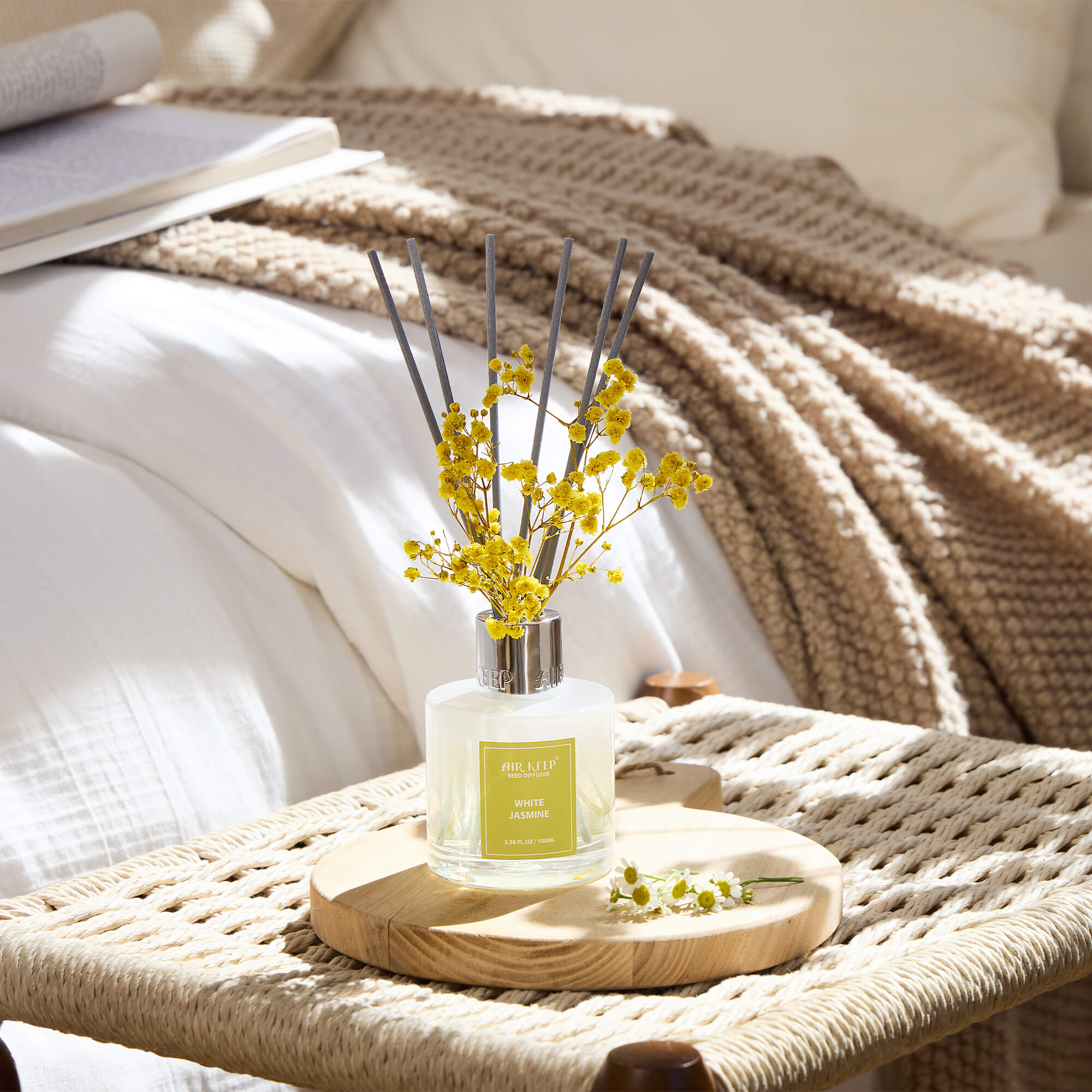 Airkeep White Jasmine Reed Diffuser