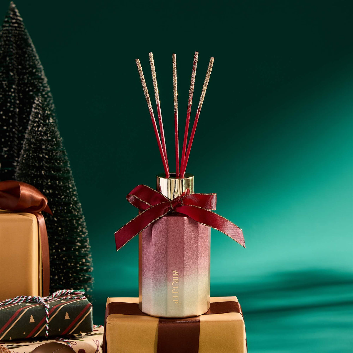Airkeep Balsam&Cedar Christmas Faceted  210ml Reed Diffuser