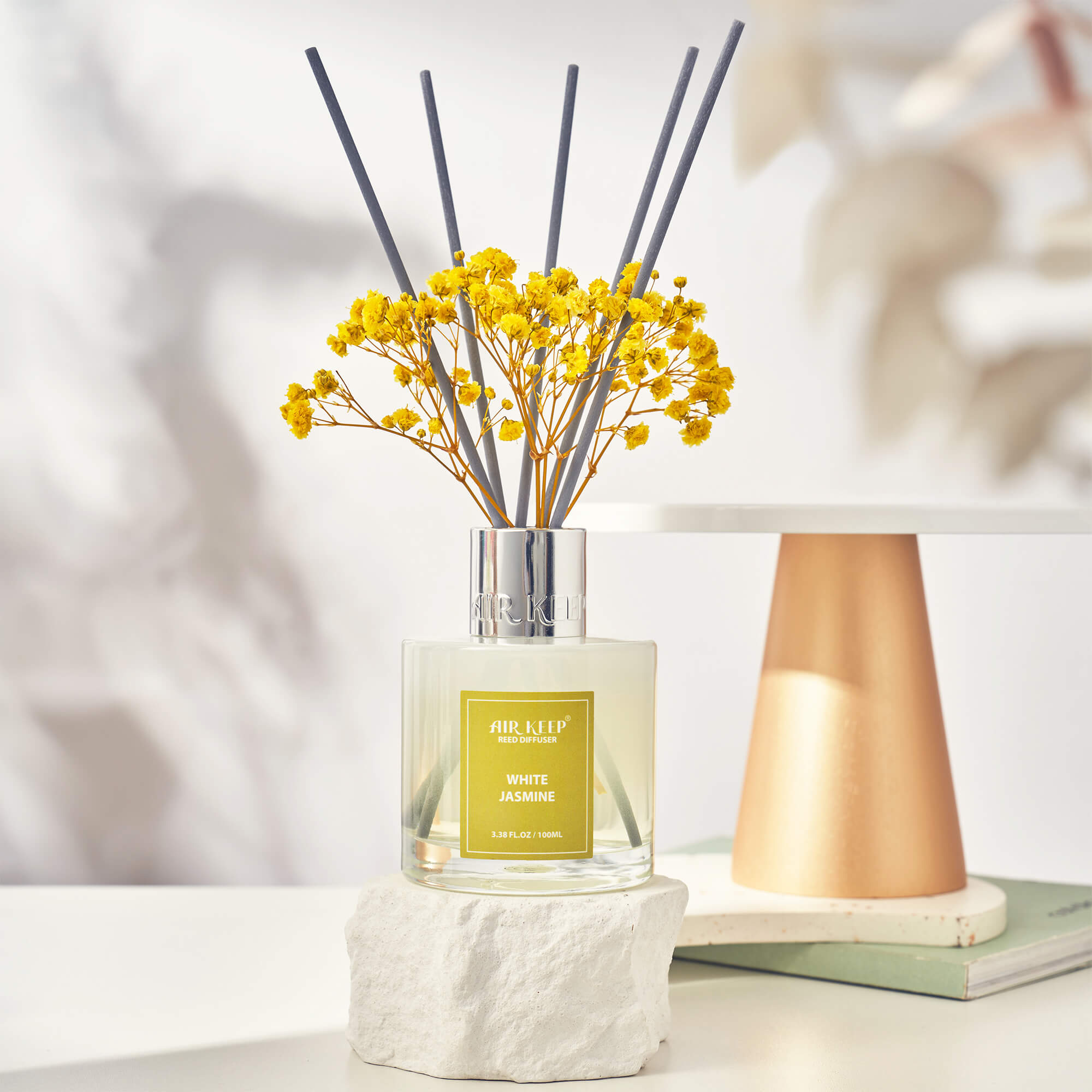 Airkeep White Jasmine Reed Diffuser