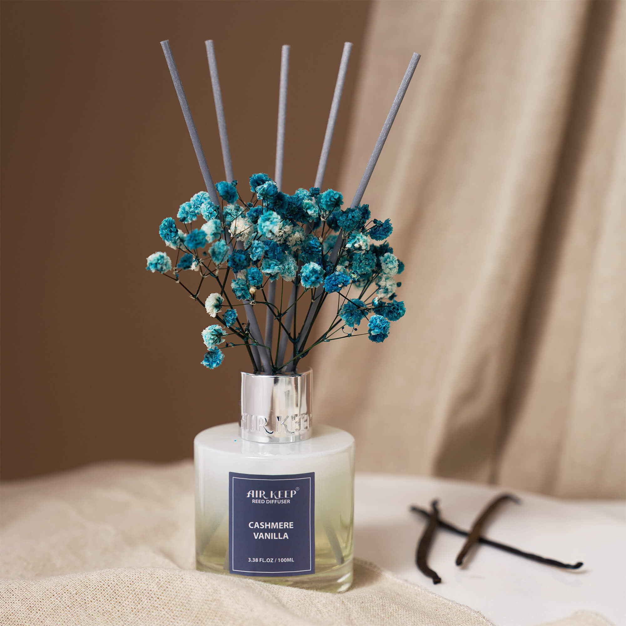 Airkeep Cashmere Vanilla Reed Diffuser