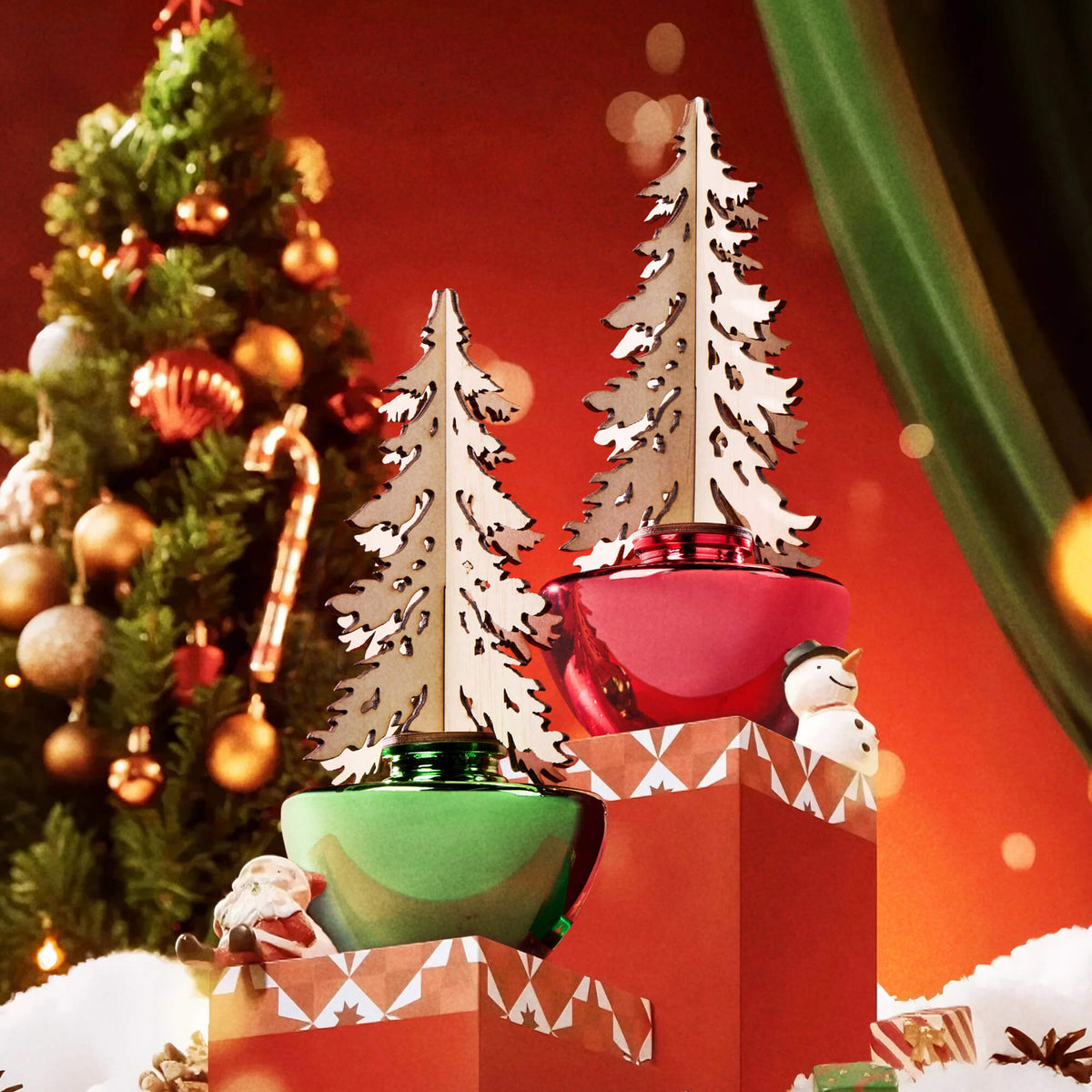 Airkeep Christmas Spice Christmas Hemisphere  100ml Reed Diffuser