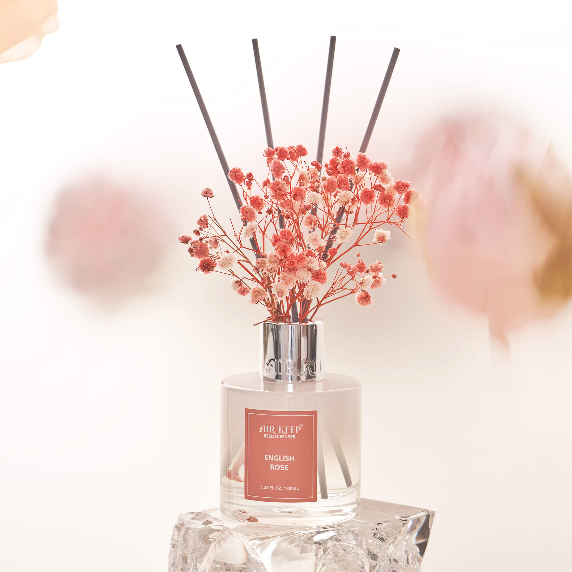 Airkeep English Rose Reed Diffuser