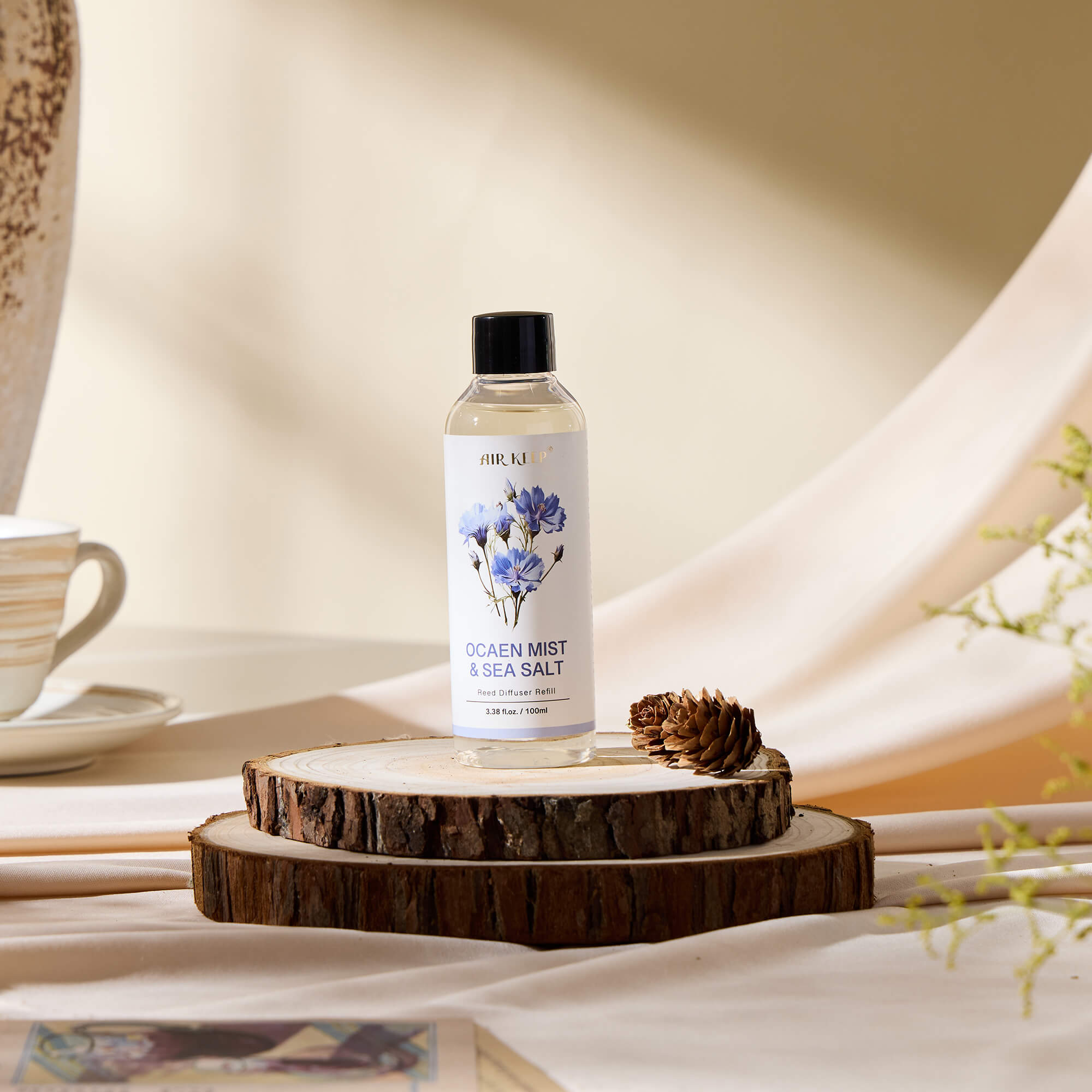 Airkeep Ocean Mist&Sea Salt Reed DiffuserO il Refill