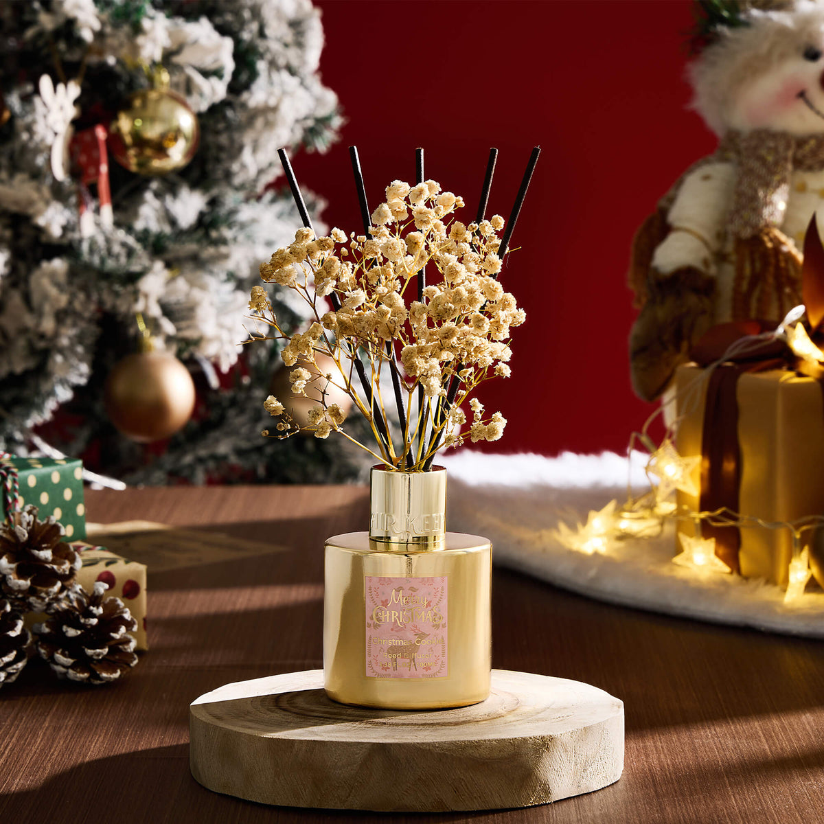 Airkeep Christmas Cookie Christmas Floral  100ml Reed Diffuser