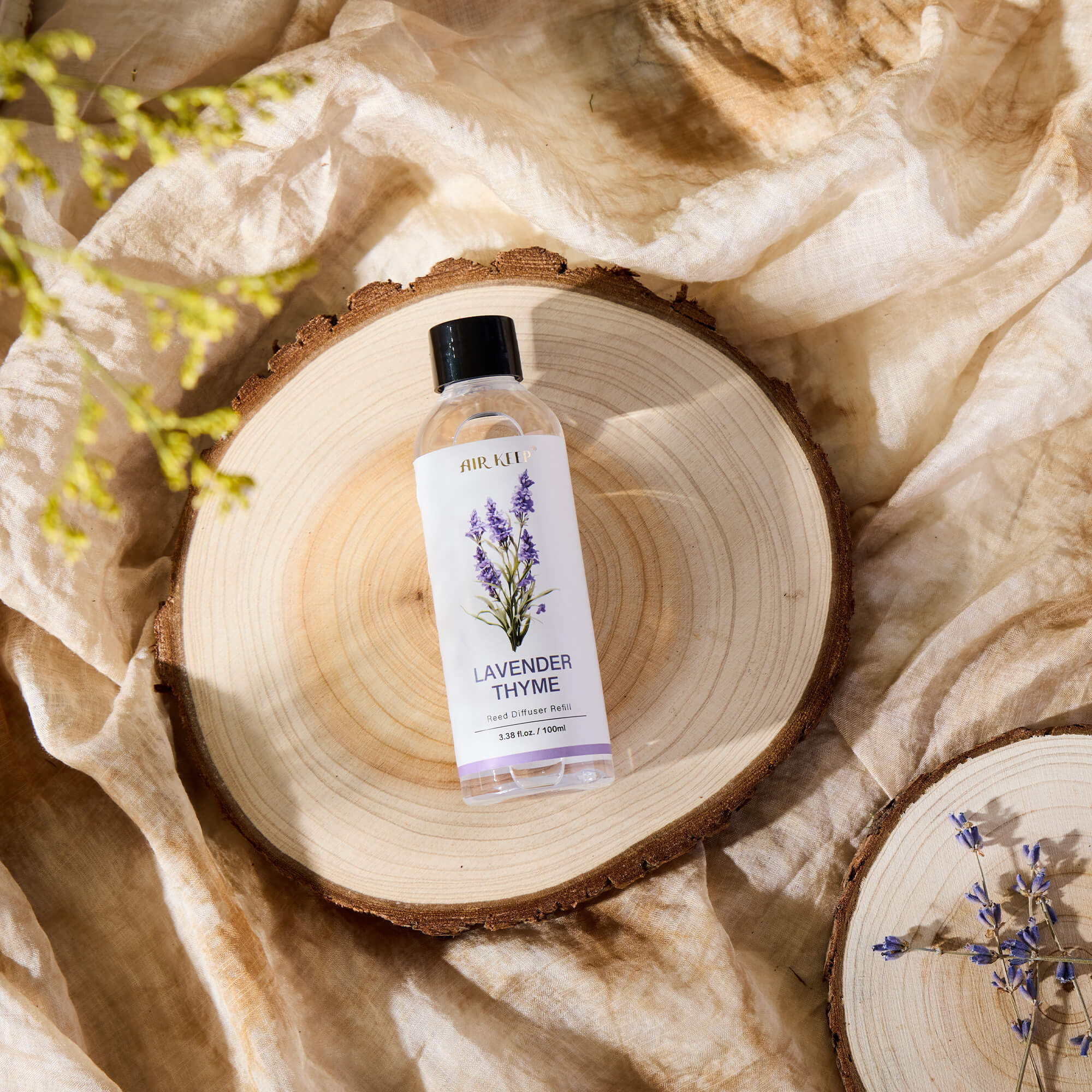 Airkeep Lavender Thyme Reed Diffuser Oil Refill