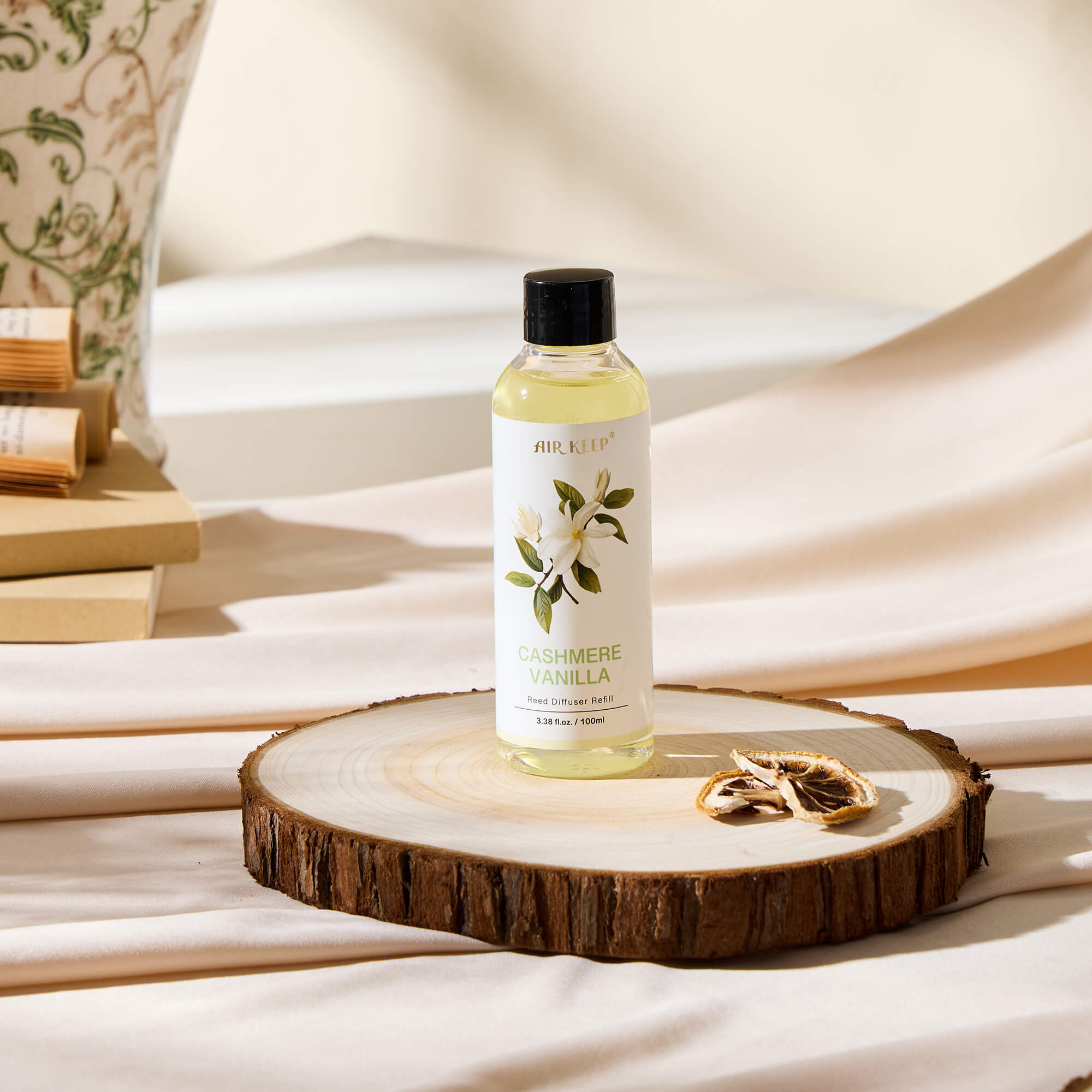 Airkeep Cashmere Vanilla Reed Diffuser Oil Refill