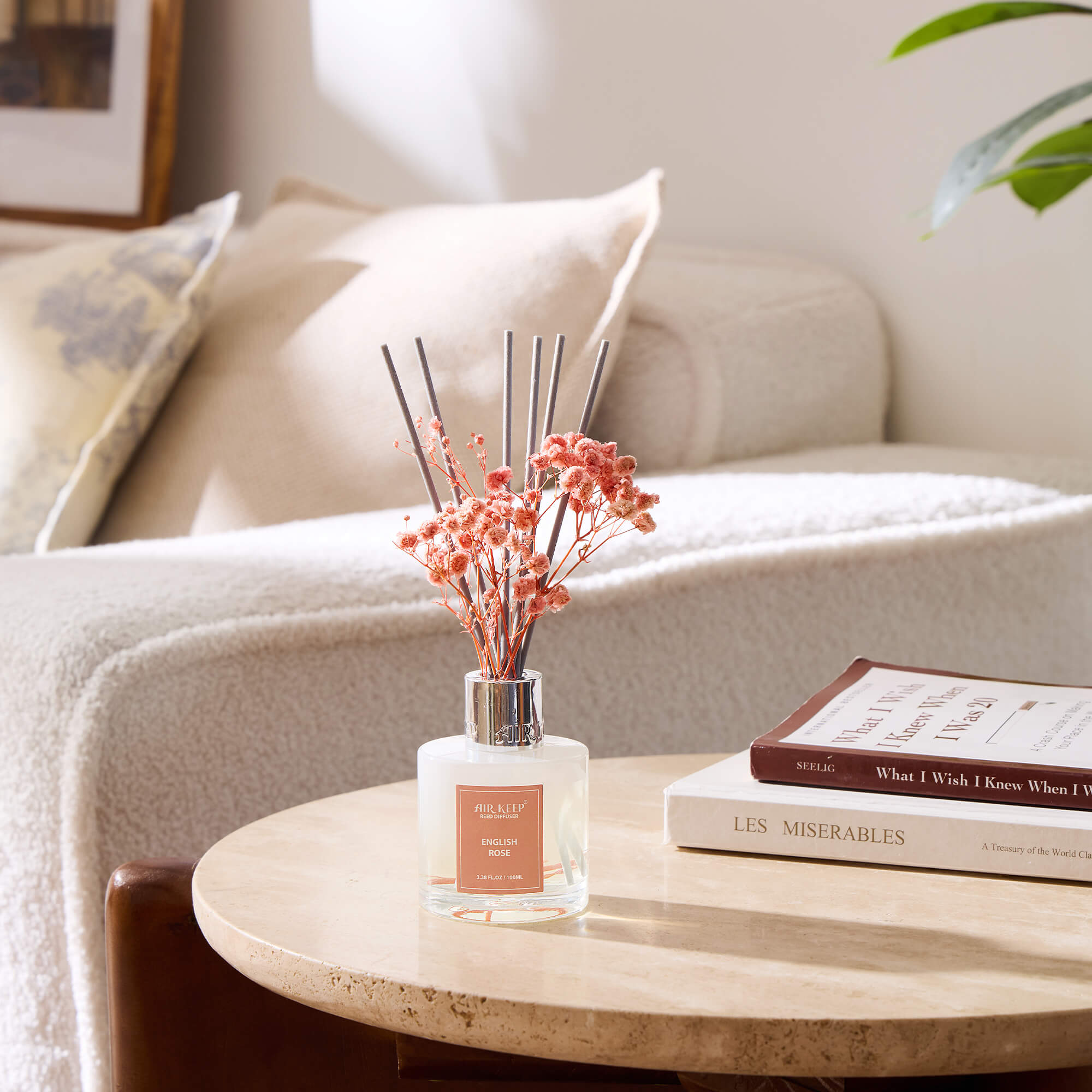 Airkeep English Rose Reed Diffuser