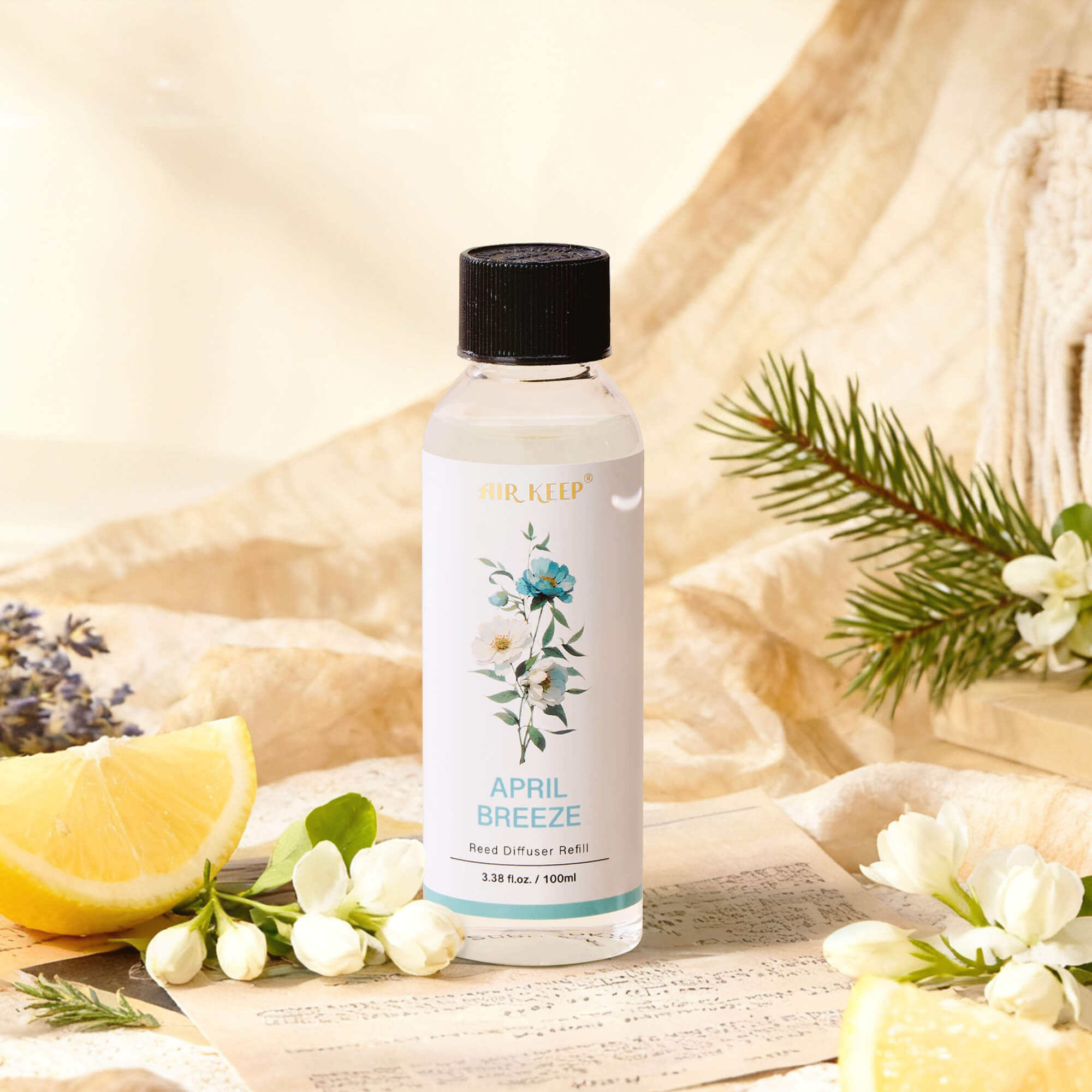 Airkeep April Breeze Reed Diffuser Oil Refill
