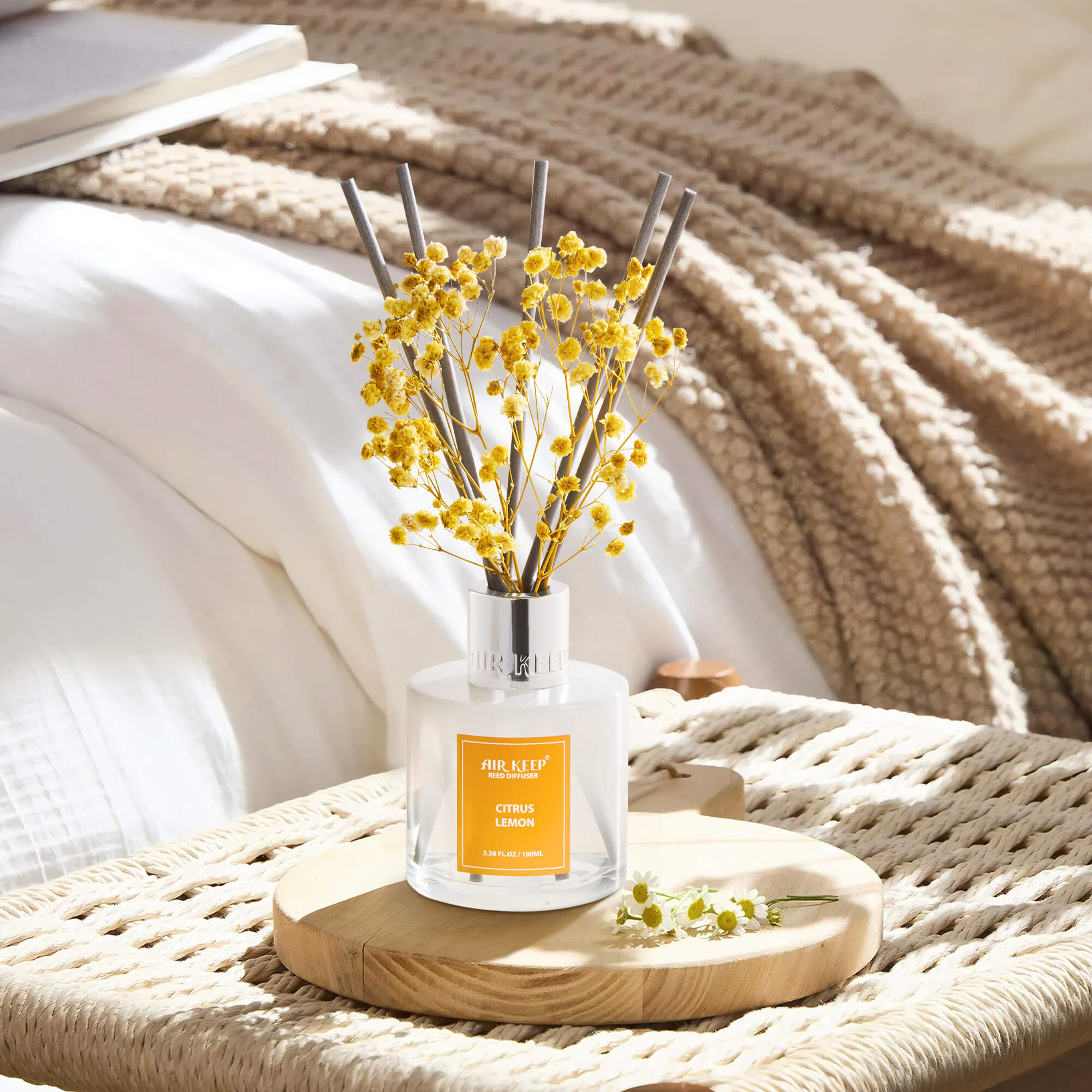 Airkeep Citrus Lemon Reed Diffuser