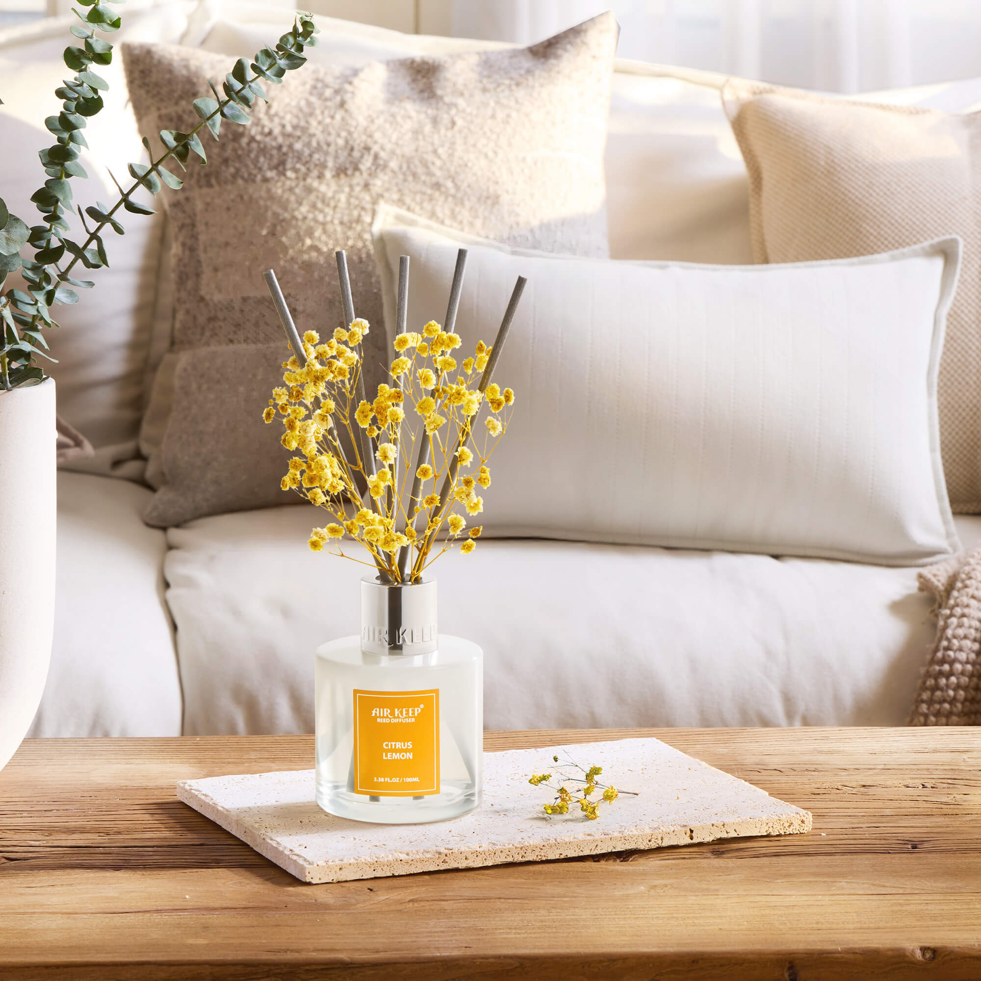 Airkeep Citrus Lemon Reed Diffuser