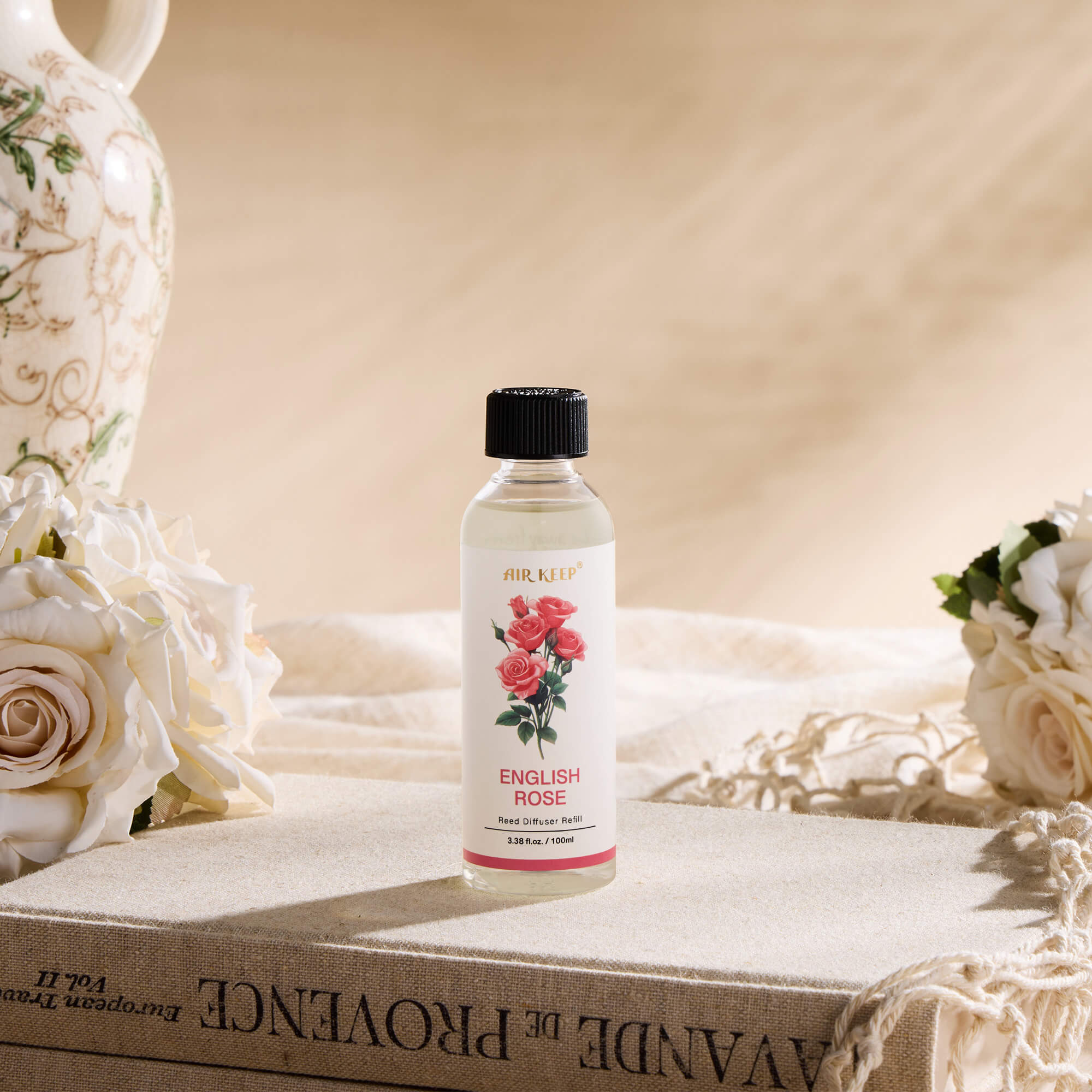 Airkeep English Rose Reed Diffuser Oil Refill
