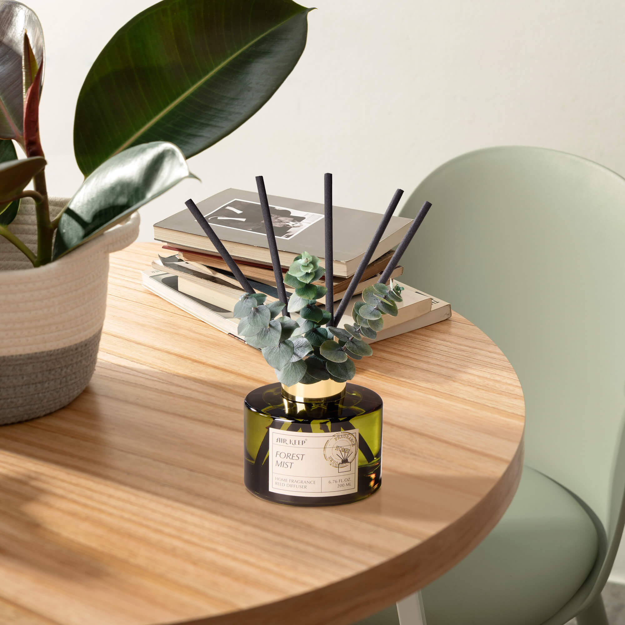 Airkeep Forest Mist Reed Diffuser Set