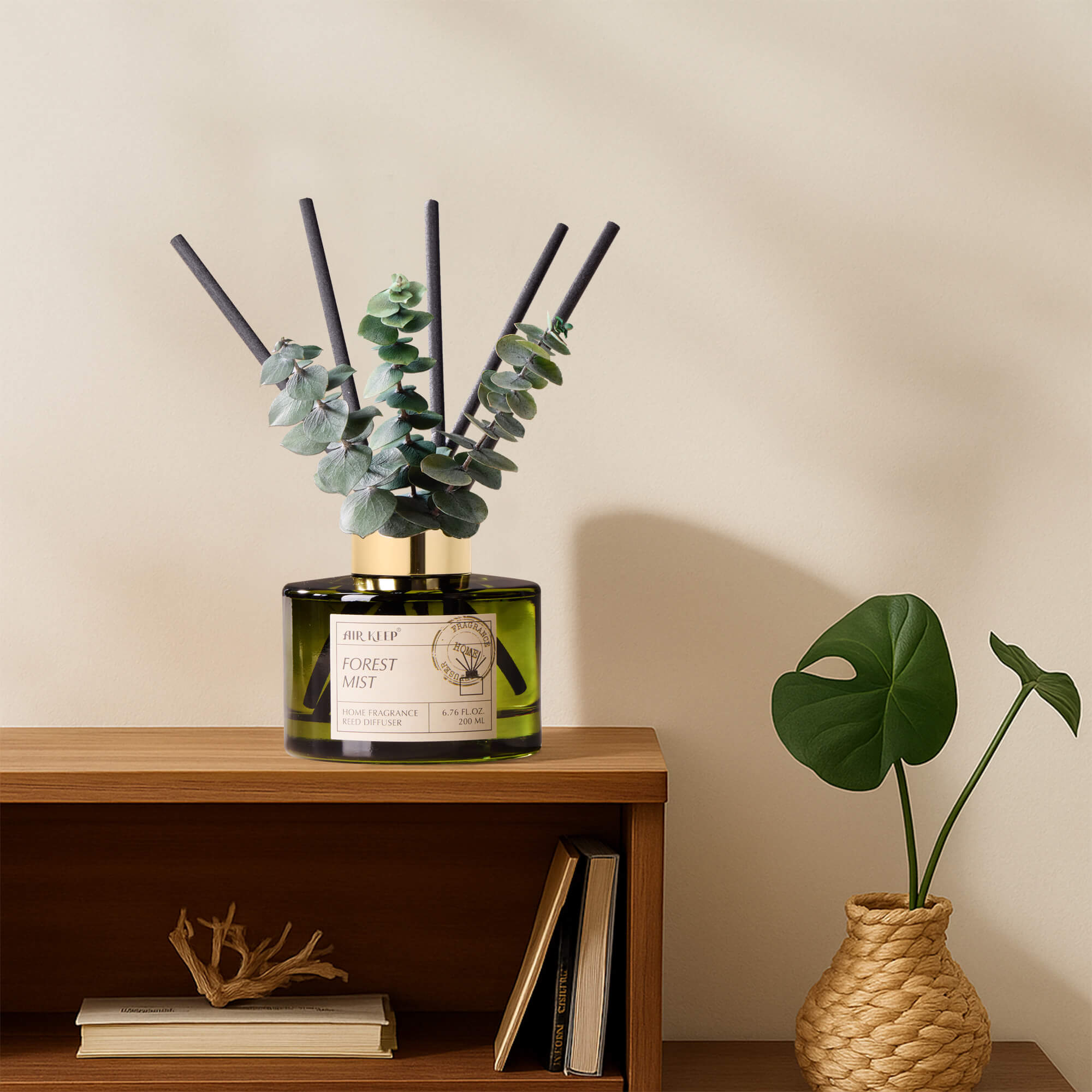 Airkeep Forest Mist Reed Diffuser Set