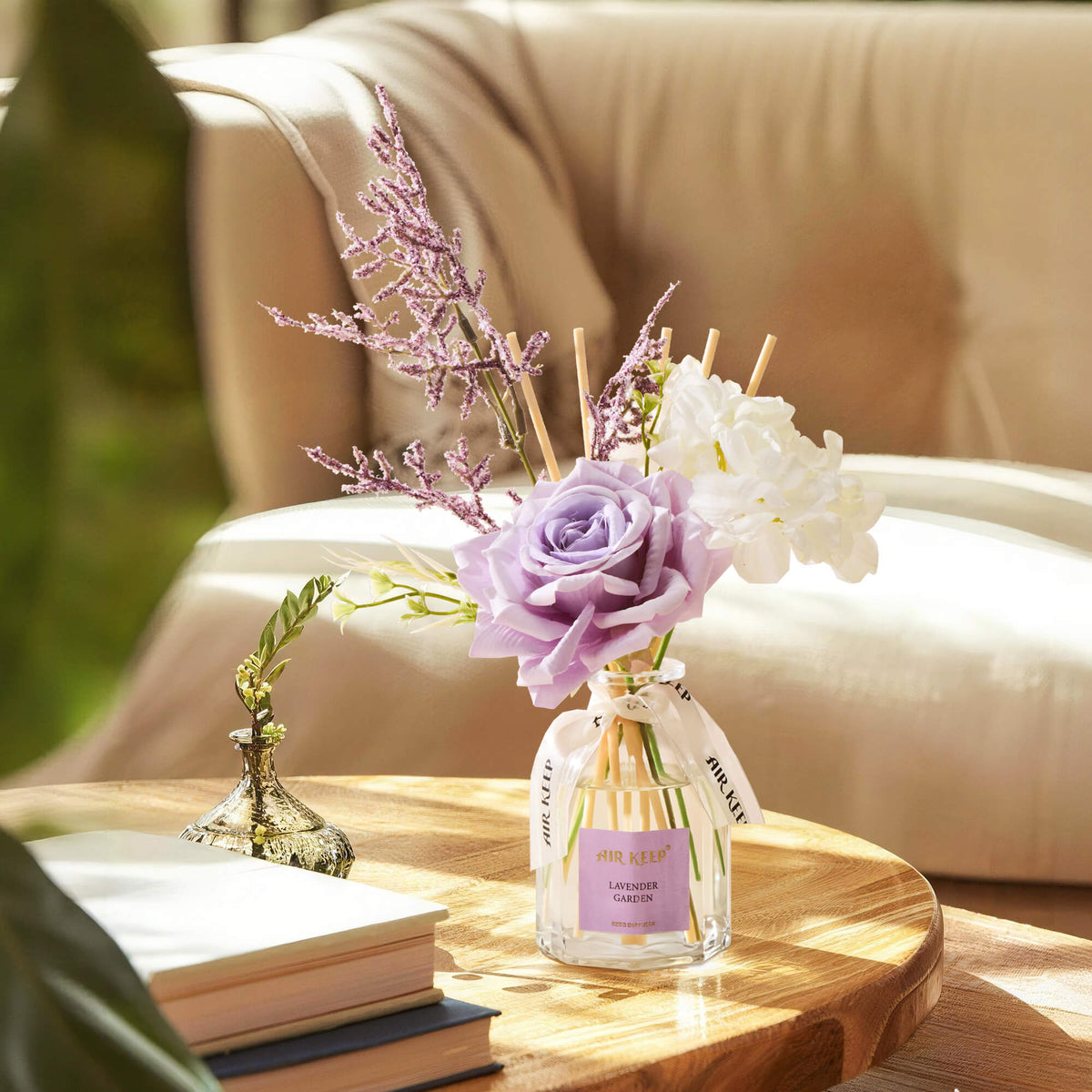 Airkeep Lavender Garden Floral  120ml Reed Diffuser