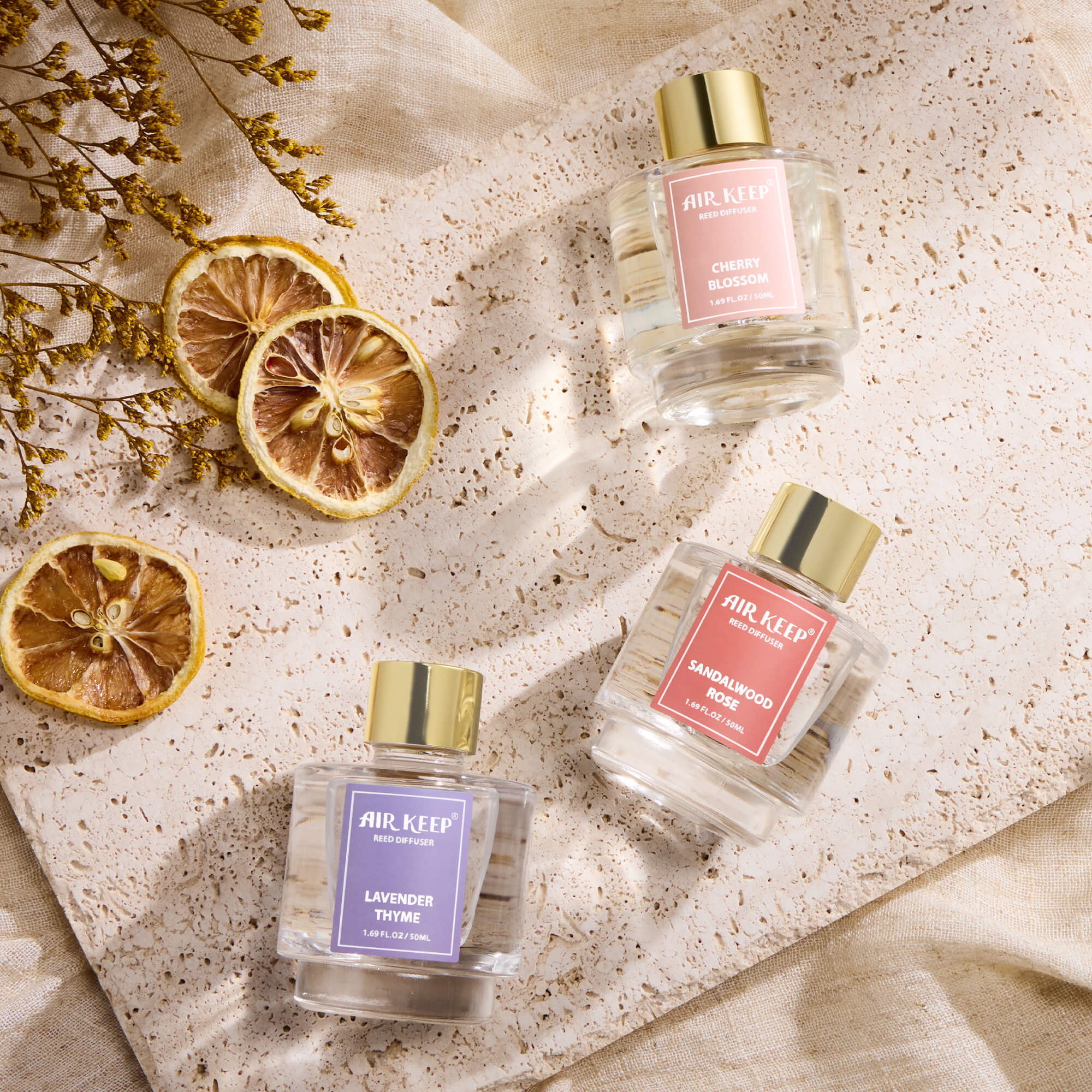 Airkeep Reed Diffuser Set of 3-LSC