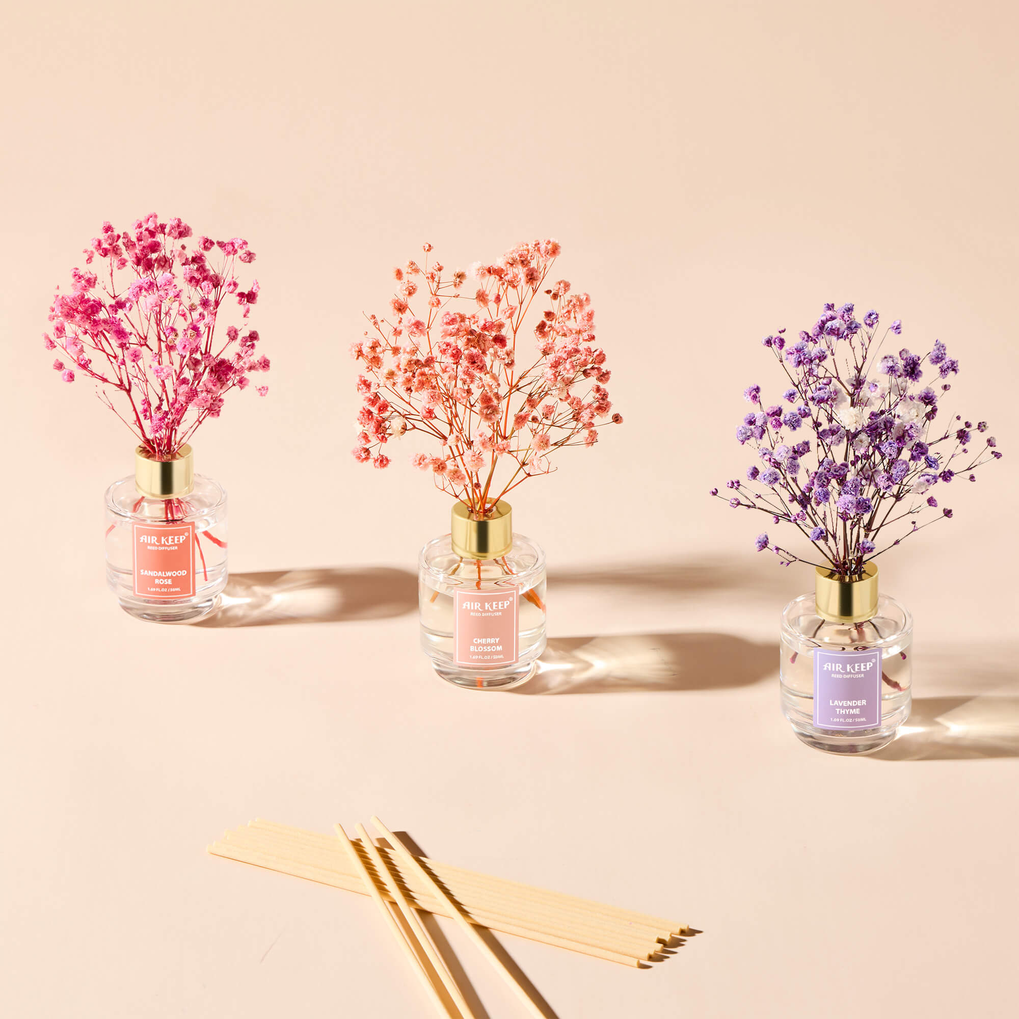 Airkeep Reed Diffuser Set of 3-LSC